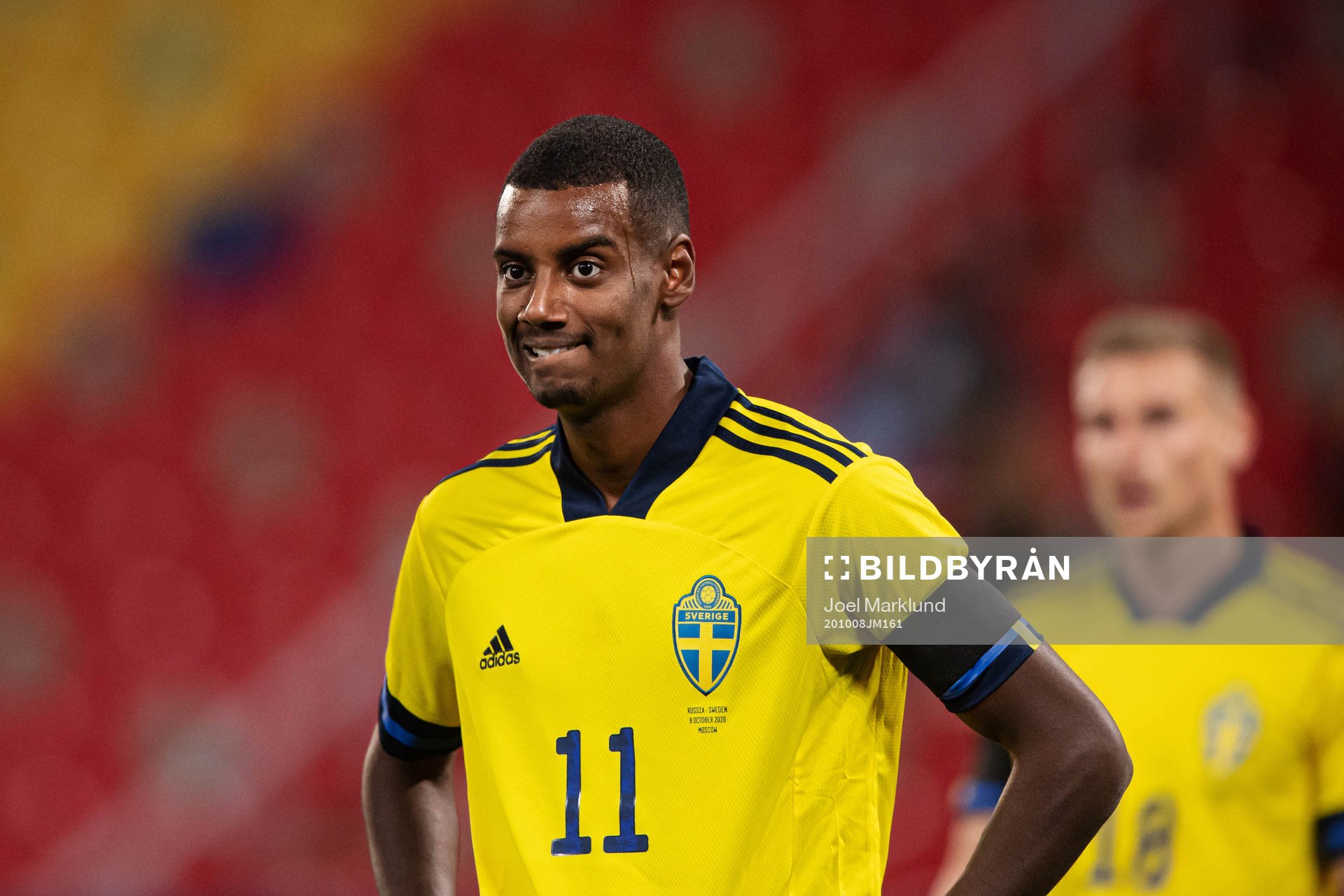Alexander Isak of Sweden