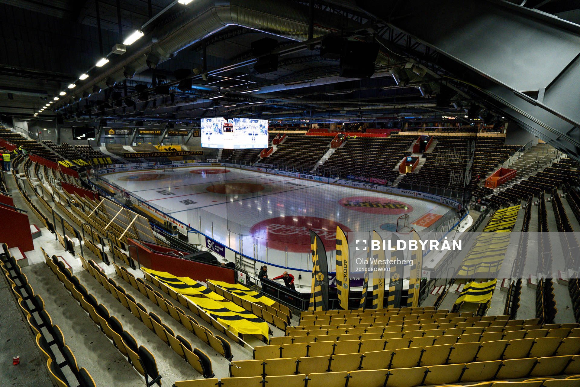 Skellefteå Kraft Arena interiört
