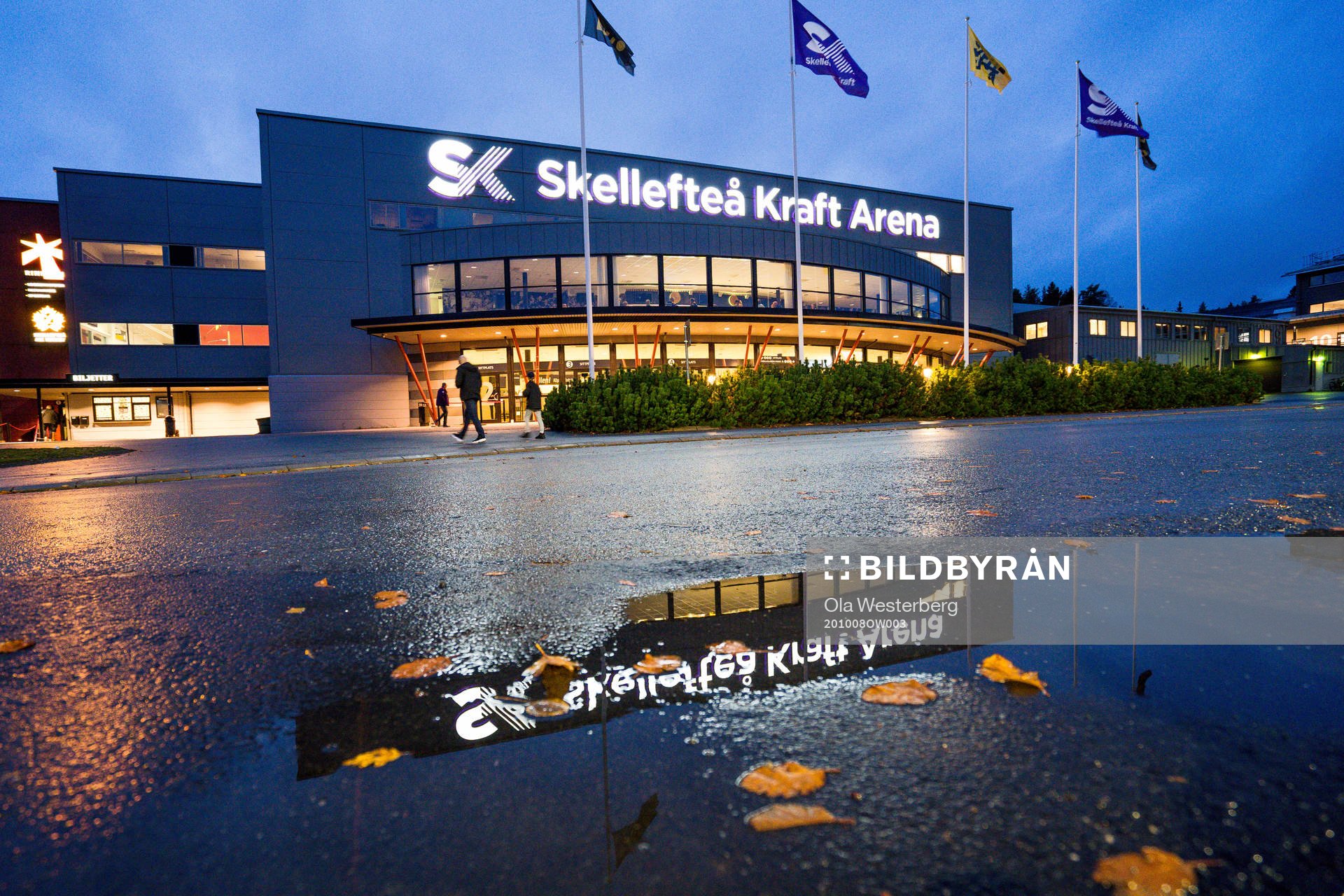 Skellefteå Kraft Arena exteriört
