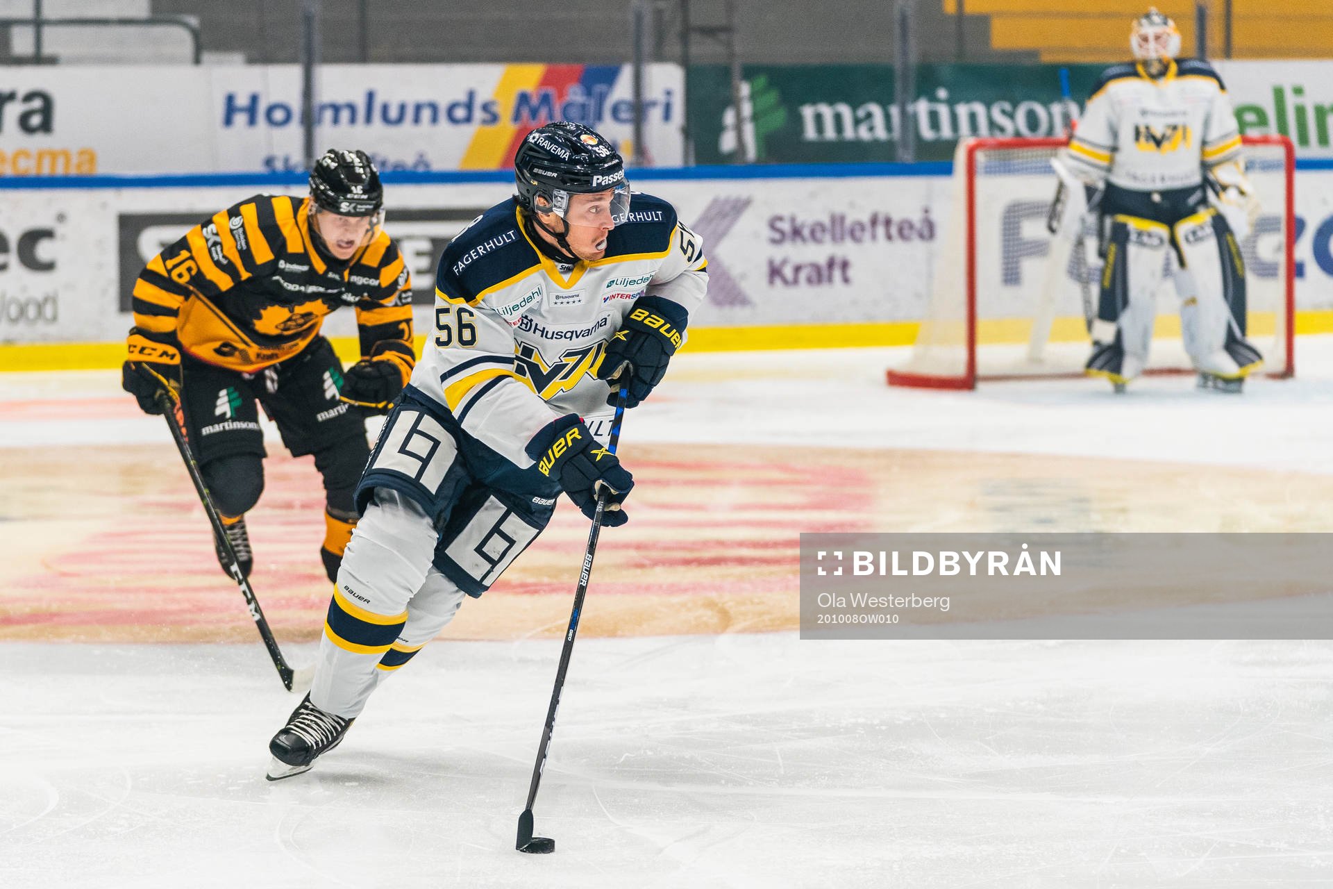 s Fredrik Forsberg och Skellefteås Linus Lindström