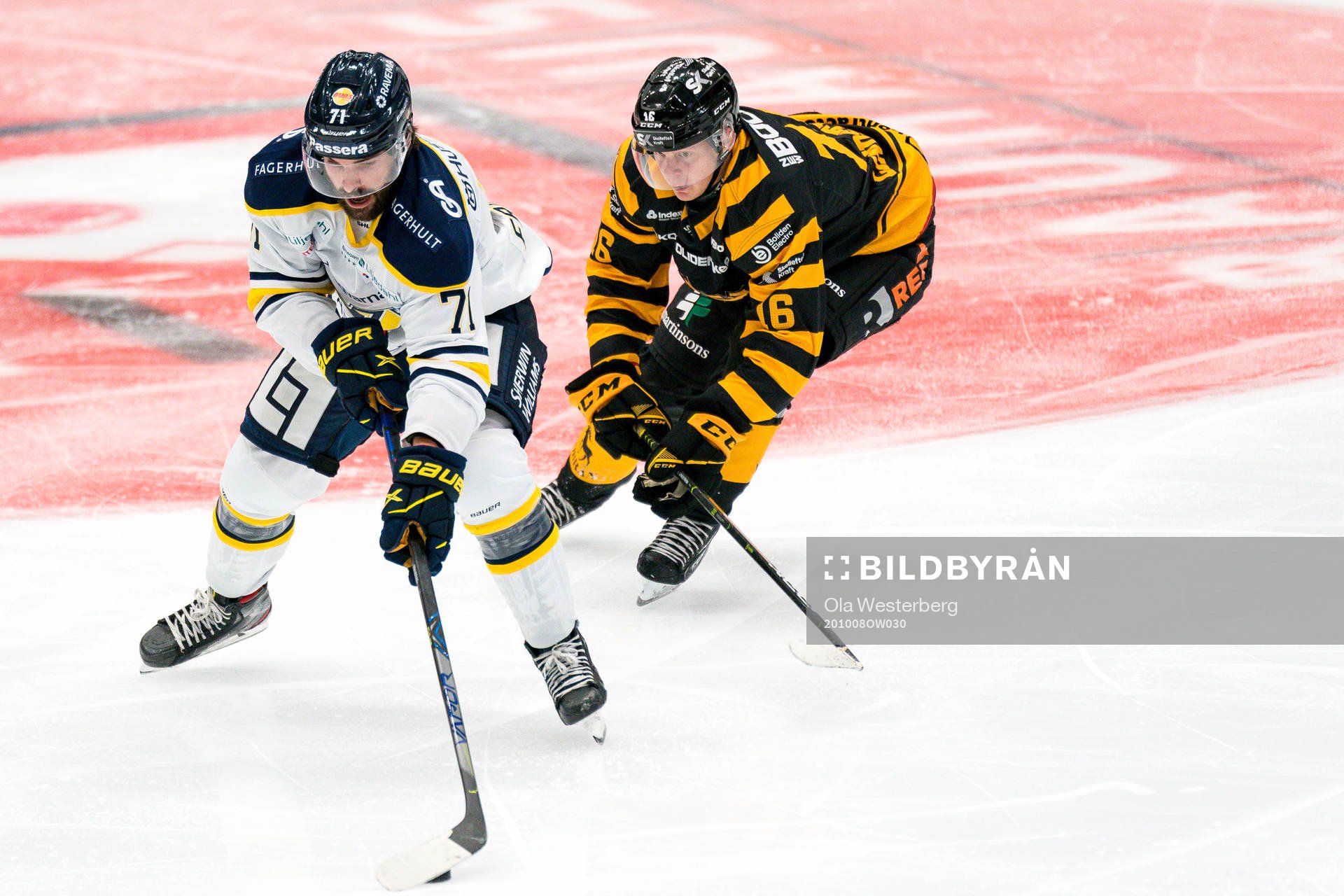 s  Linus Fröberg och Skellefteås Linus Lindström