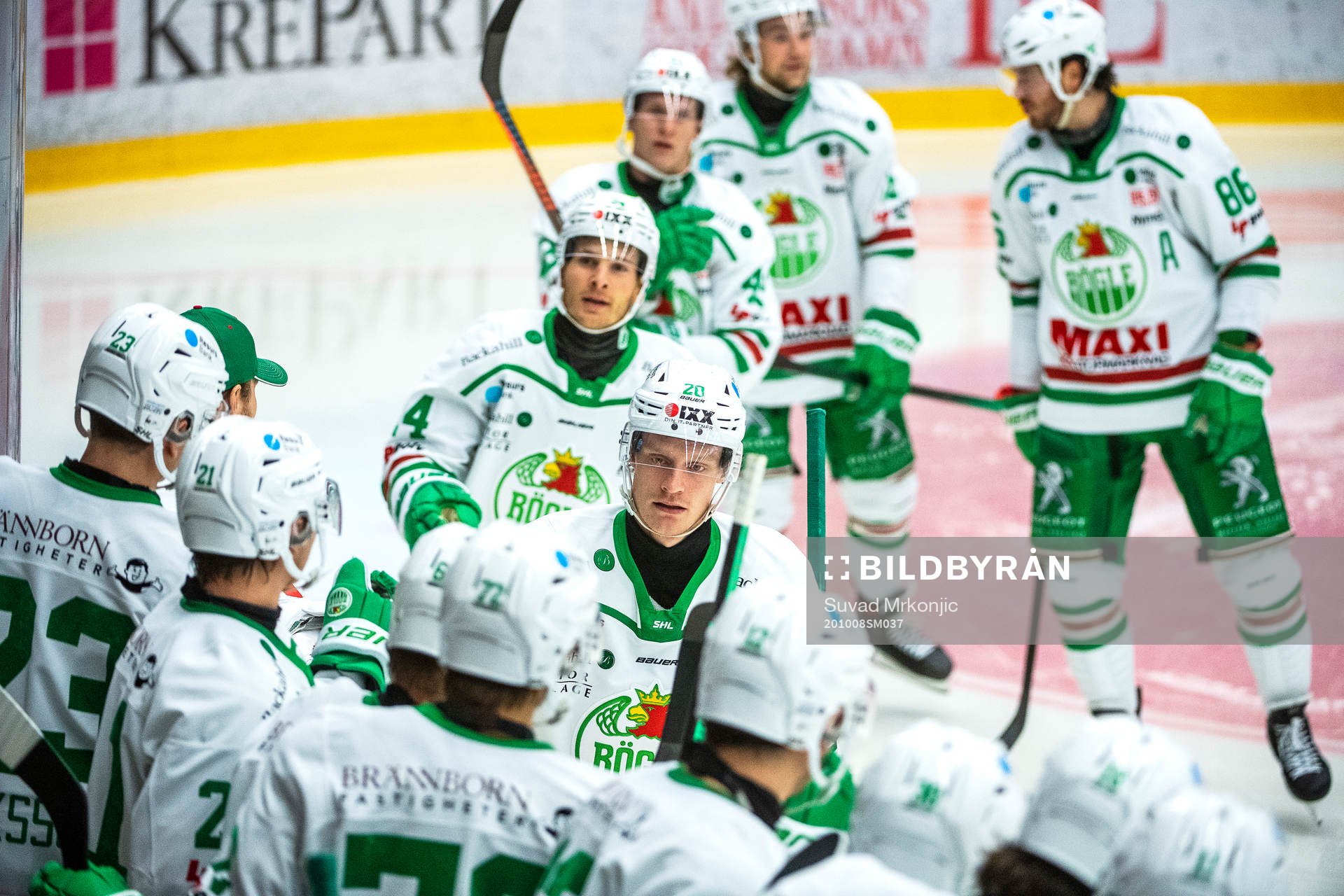 Rögles Anton Bengtsson jublar