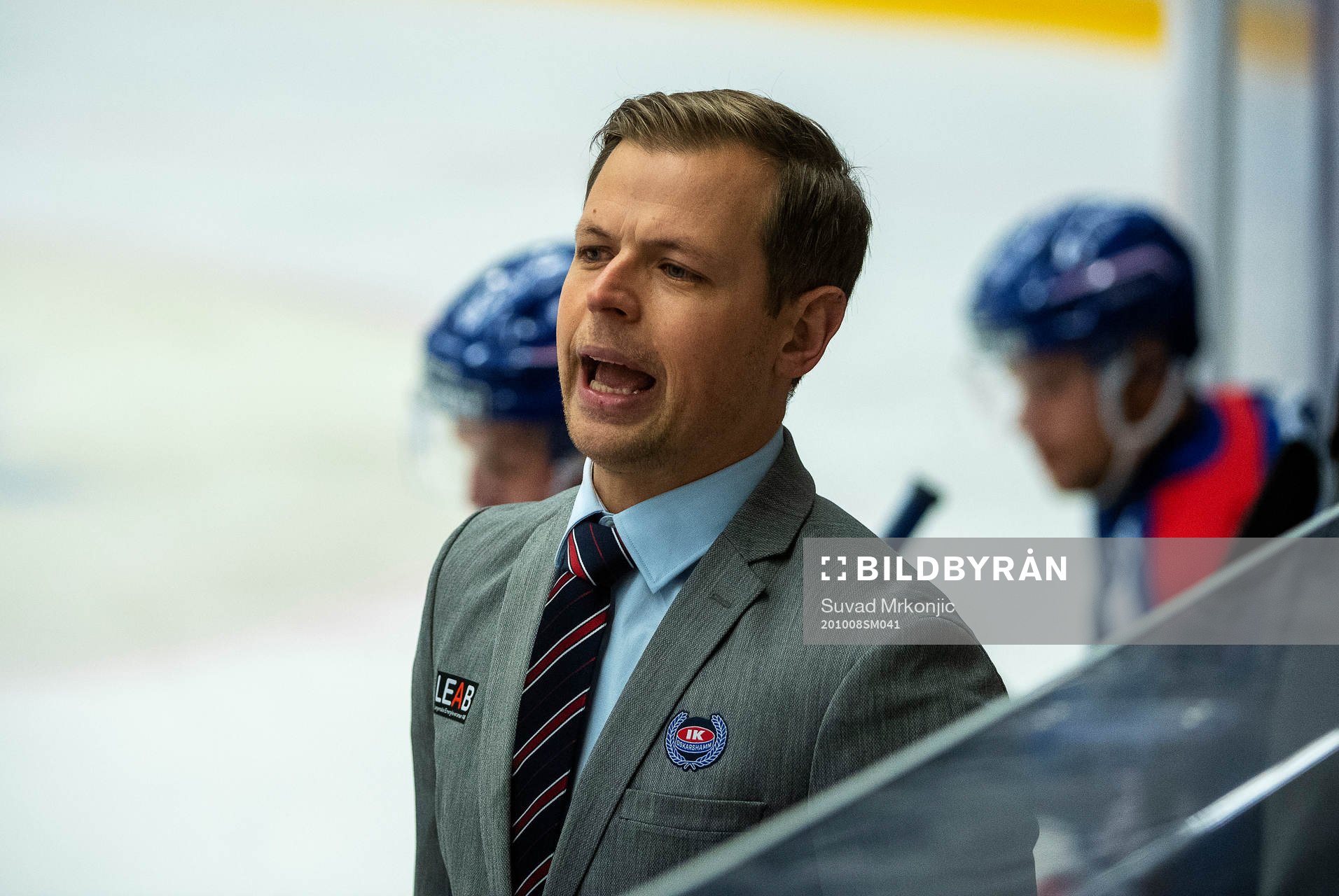 Oskarshamns tränare Martin Filander