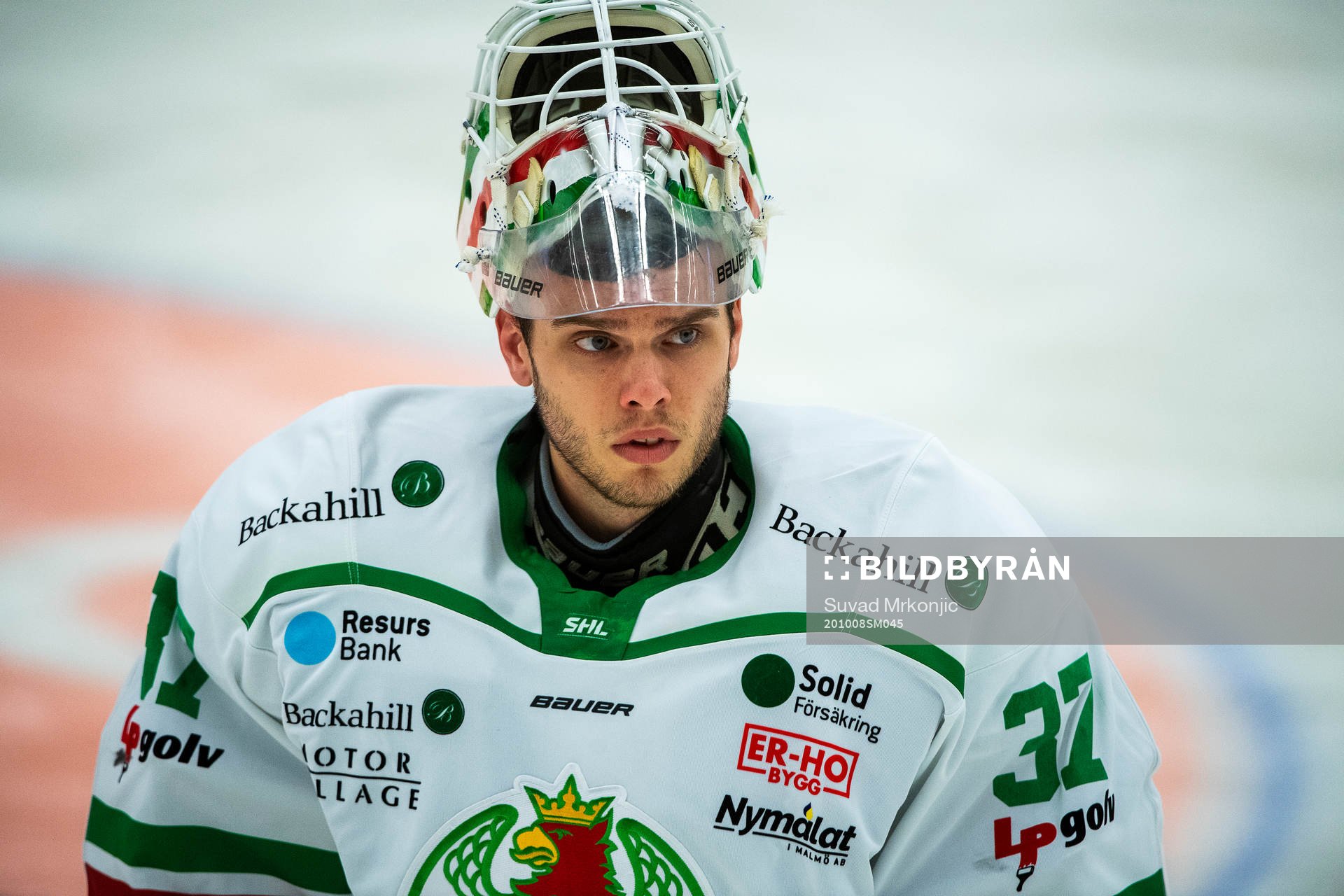 Rögles målvakt Johan Gustafsson