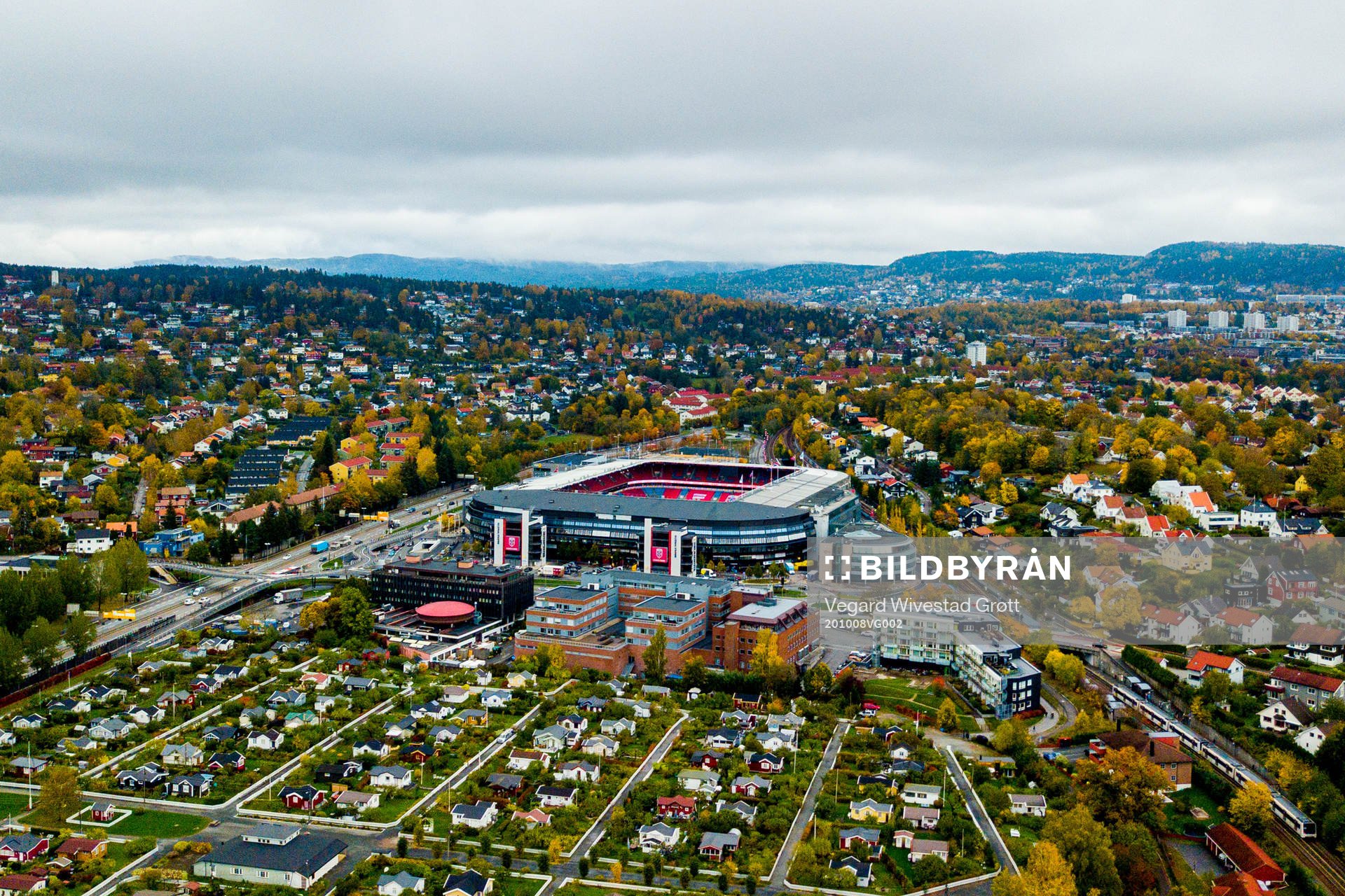 General view of Ullevaal Stadion
