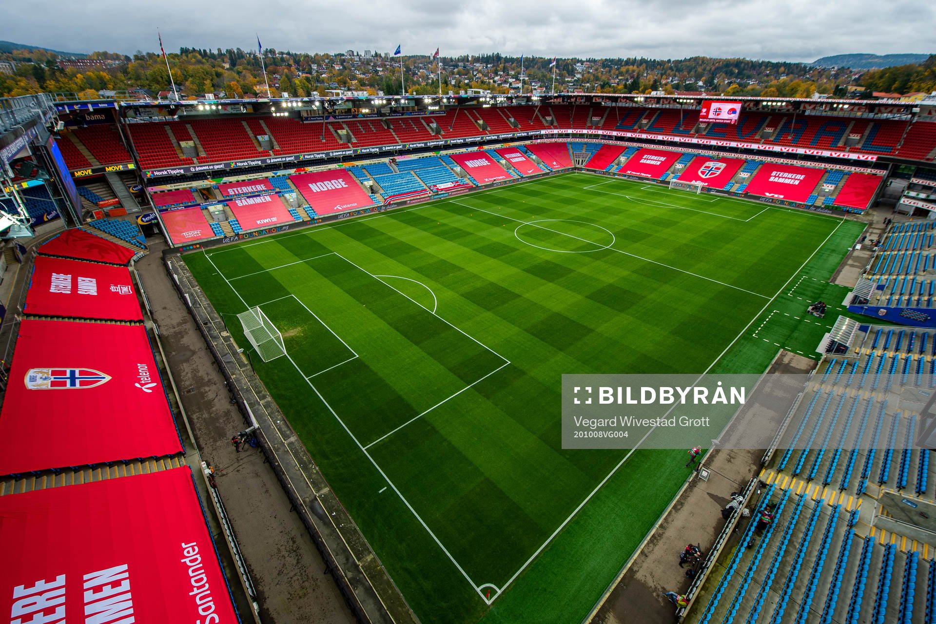 General view of Ullevaal Stadion