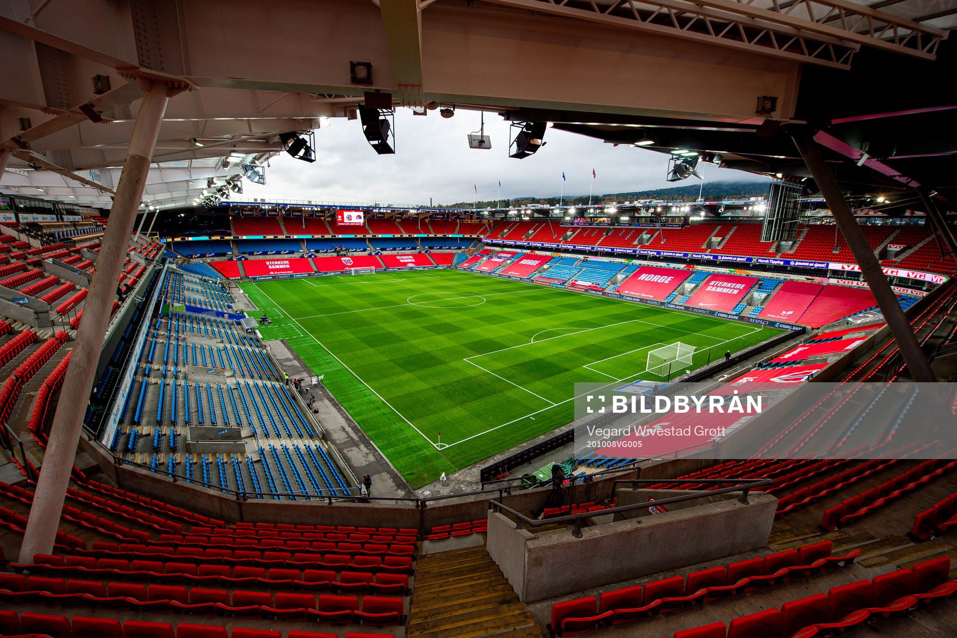 General view of Ullevaal Stadion