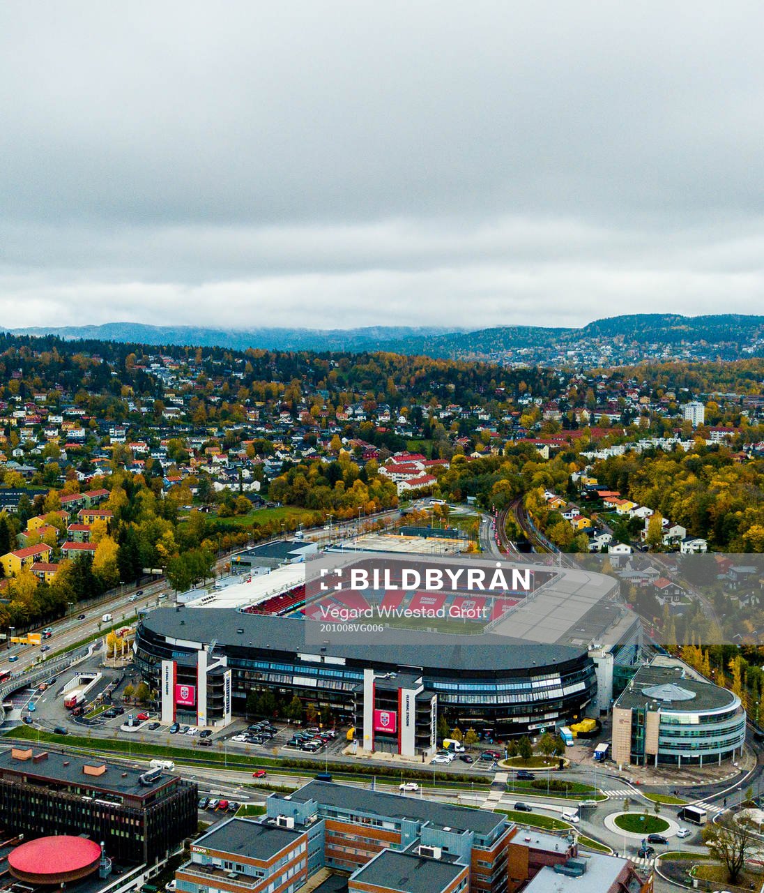General view of Ullevaal Stadion