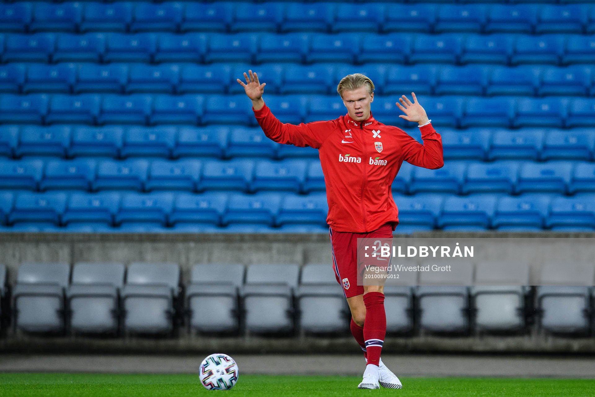 Erling Braut Haaland of Norway