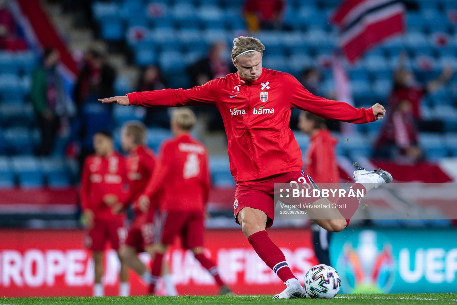 Erling Braut Haaland of Norway