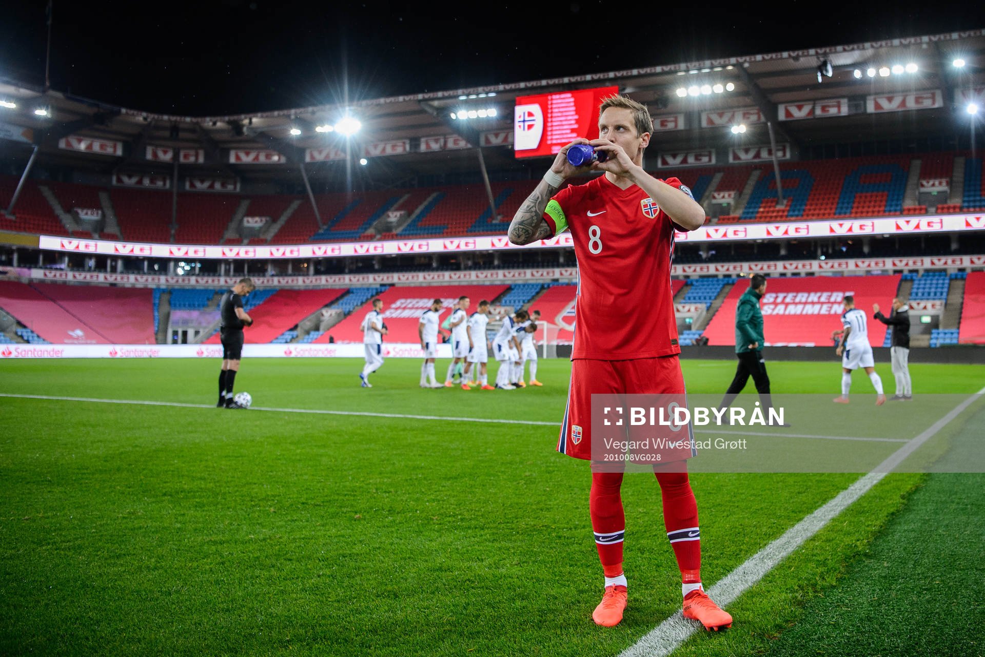 Stefan Johansen of Norway