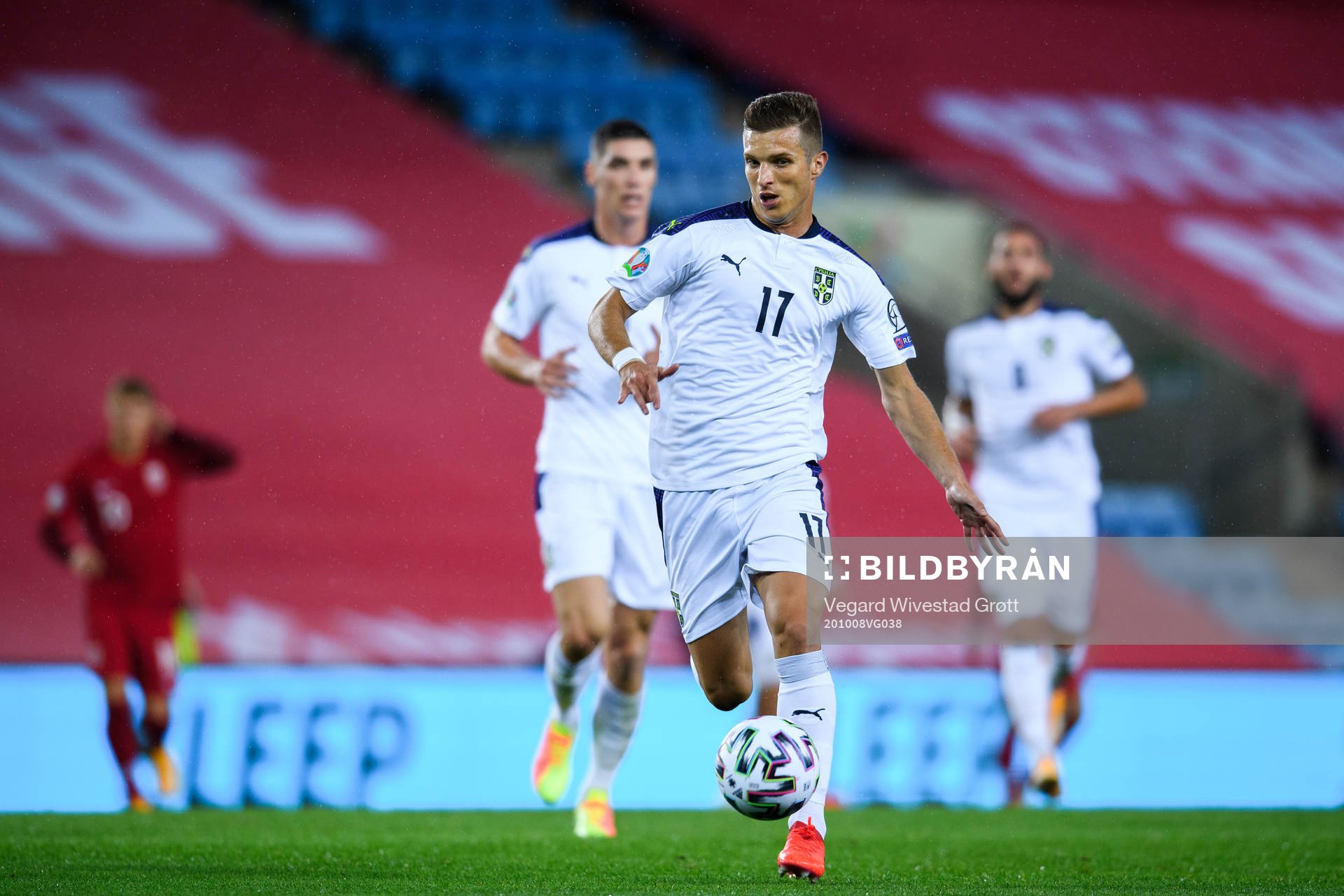 Darko Lazovic of Serbia