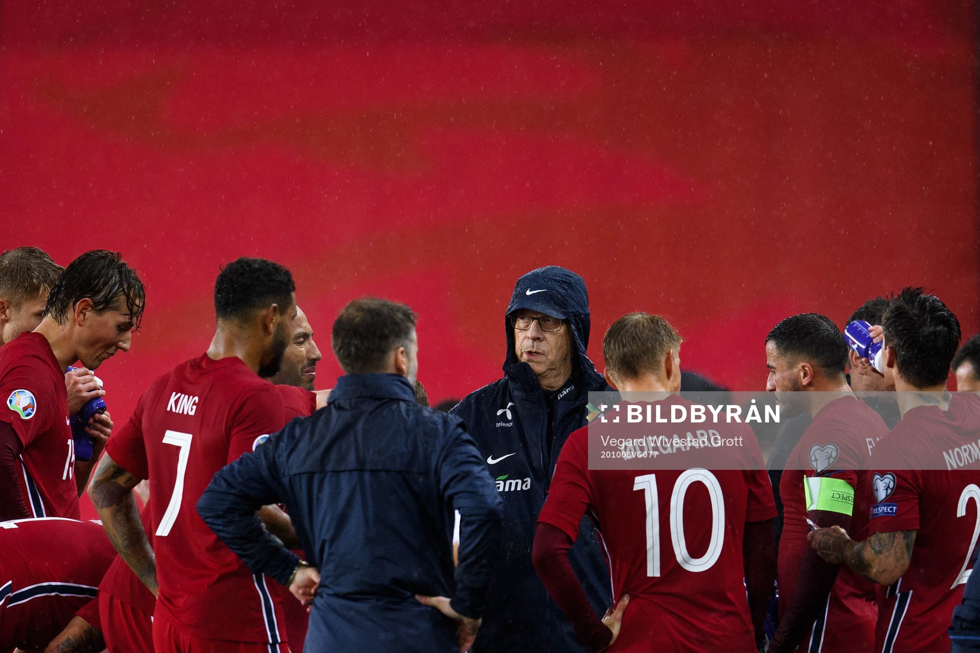 Lars Lagerbäck, head coach of Norway