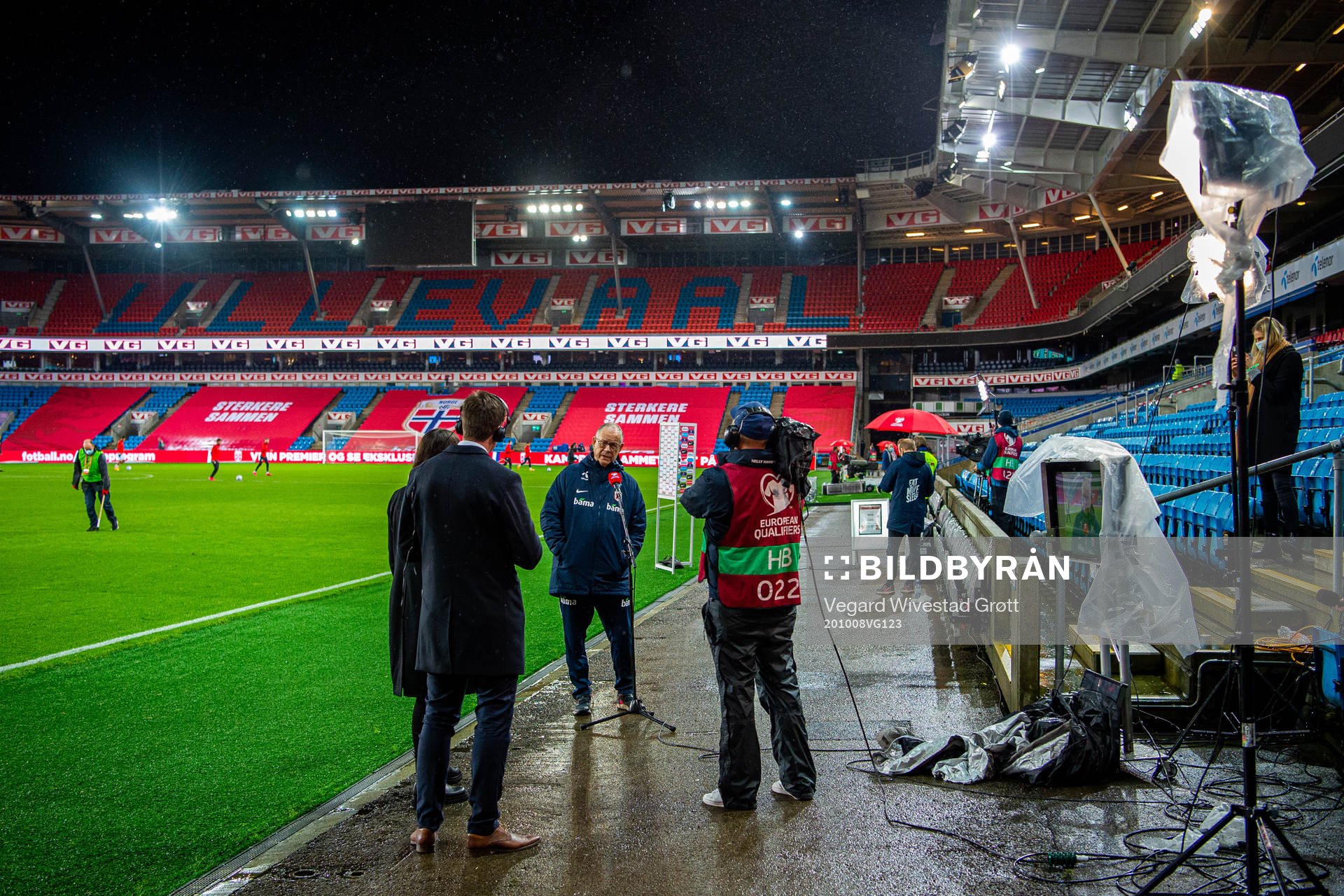 Lars Lagerbäck, head coach of Norway