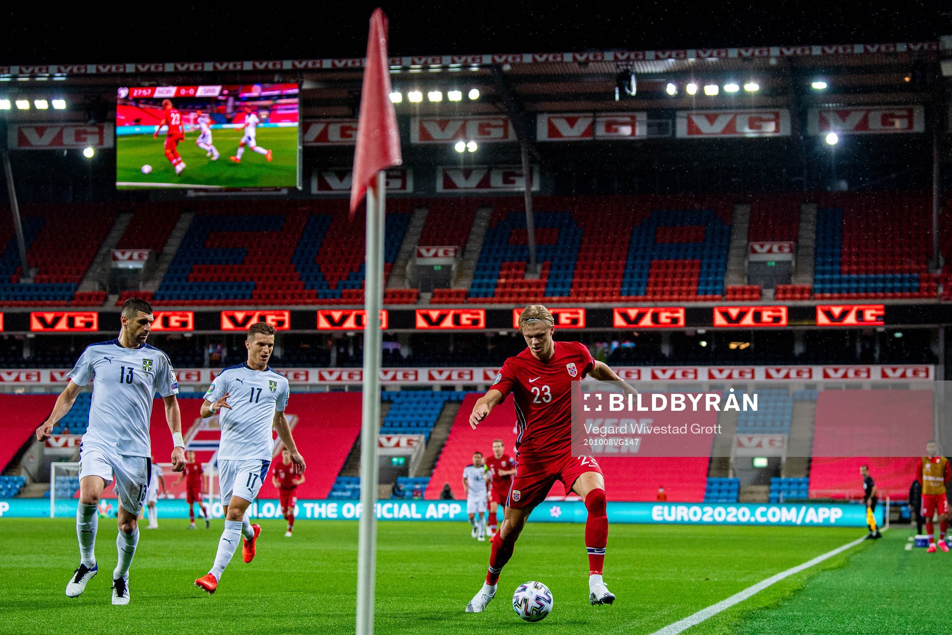 Stefan Mitrovic of Serbia, Darko Lazovic of Serbia and