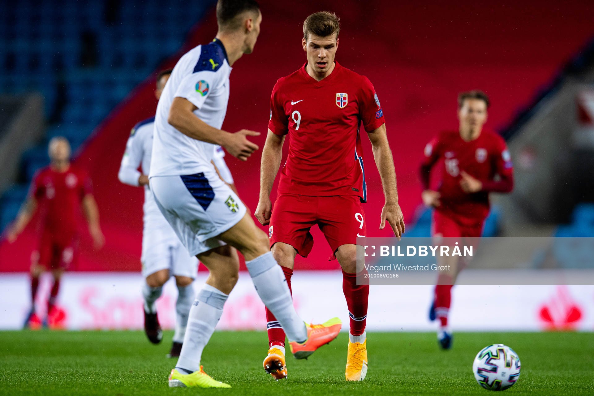 Alexander Sørloth of Norway