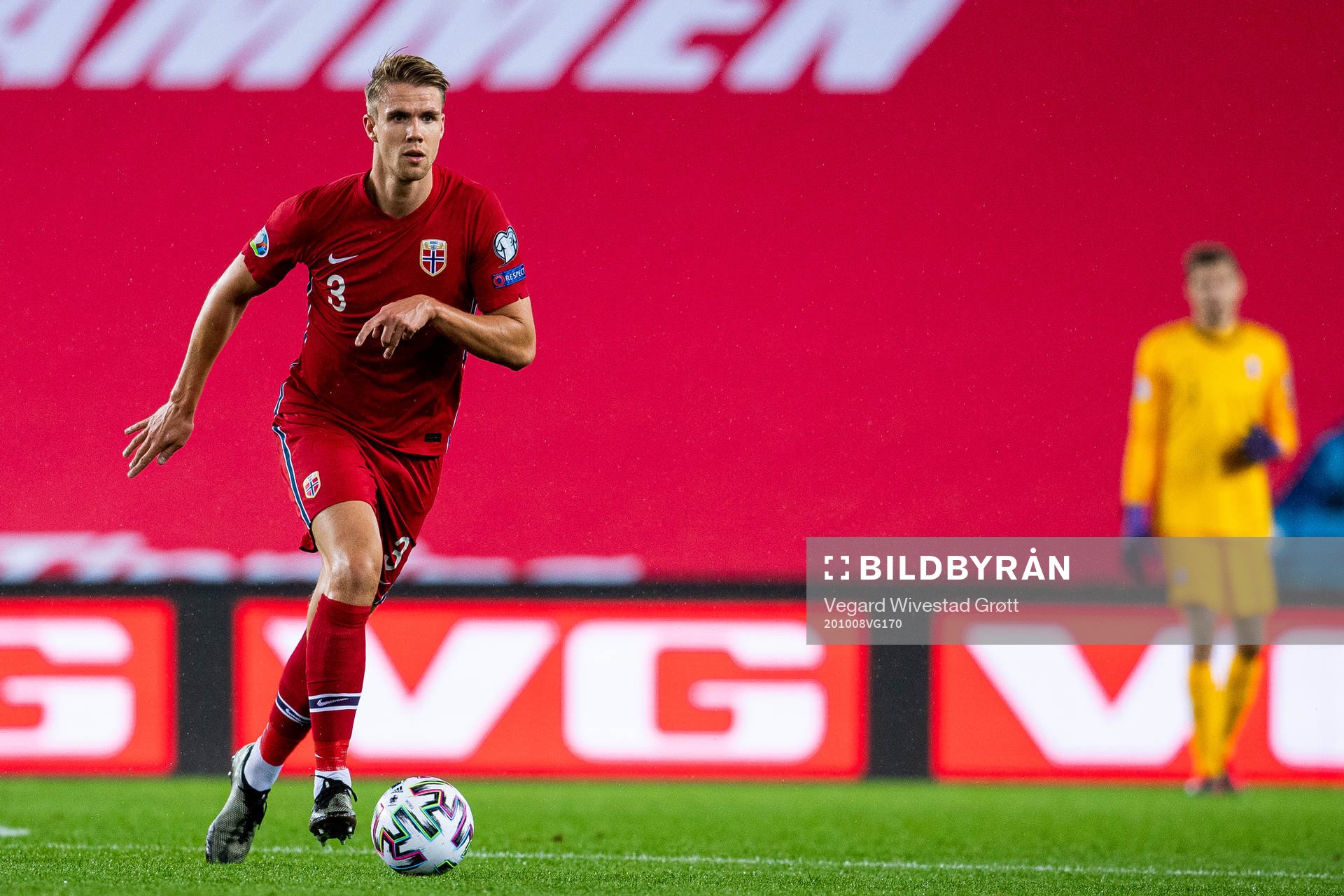 Kristoffer Ajer of Norway