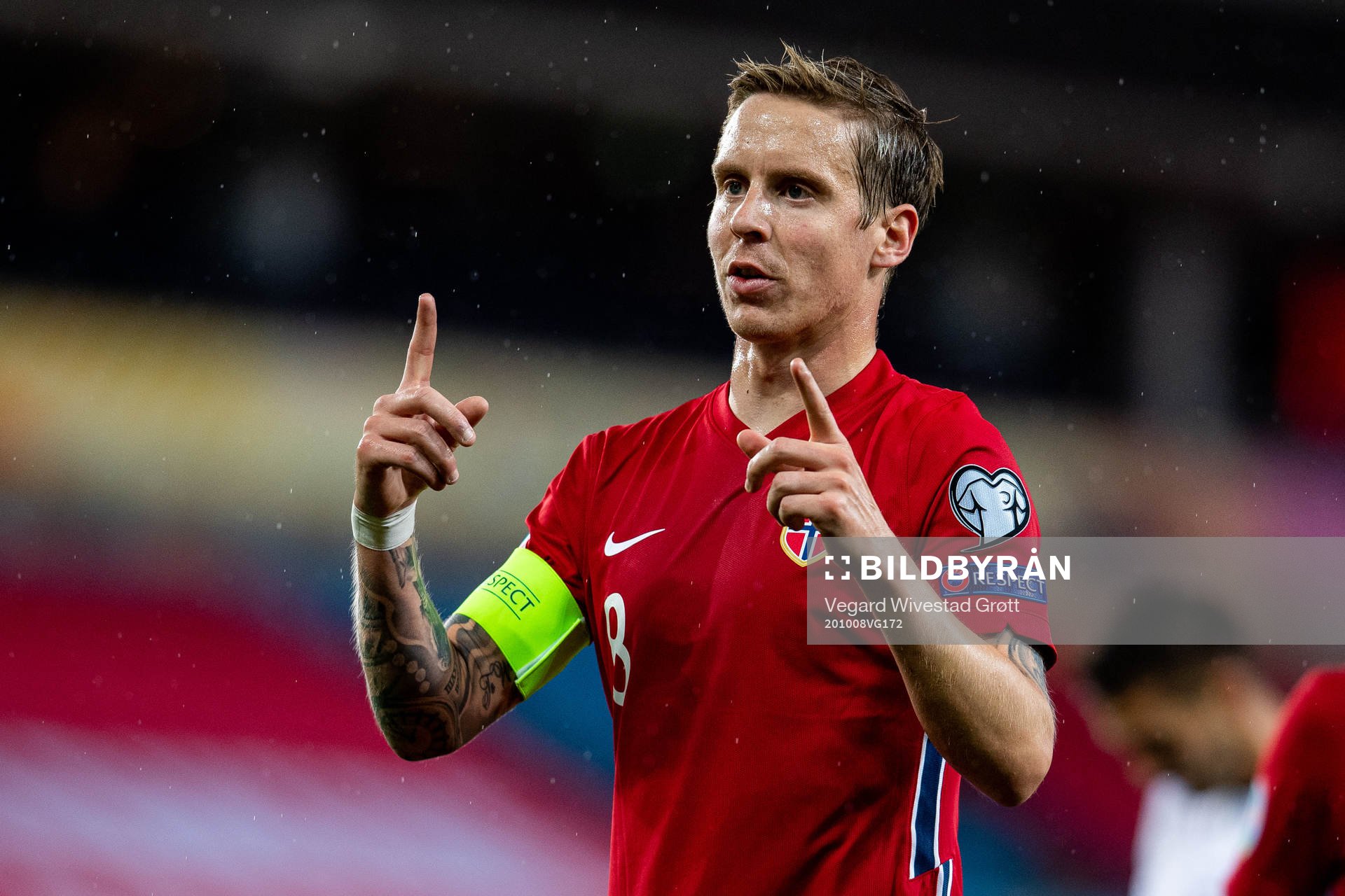 Stefan Johansen of Norway