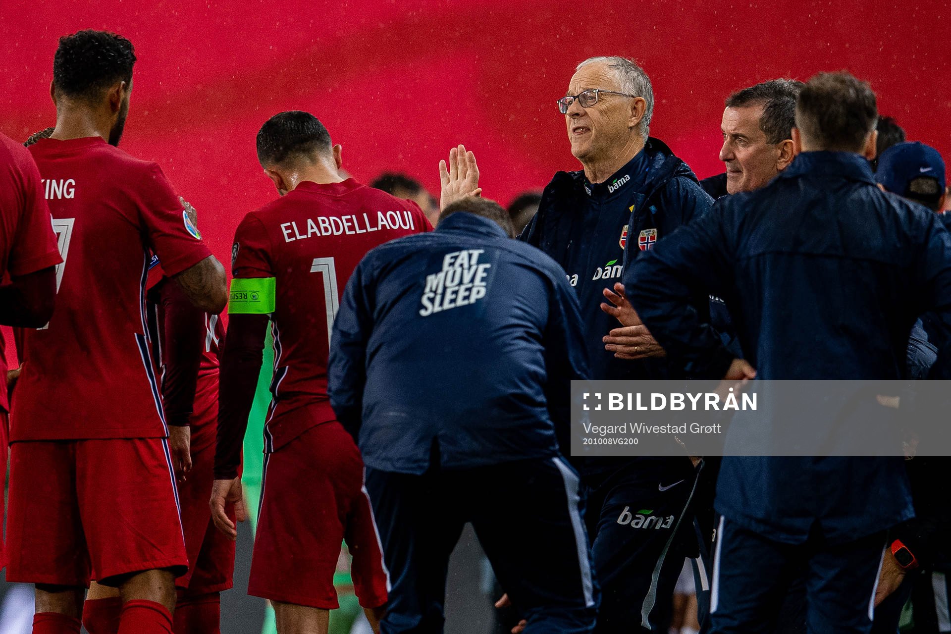 Lars Lagerbäck, head coach of Norway