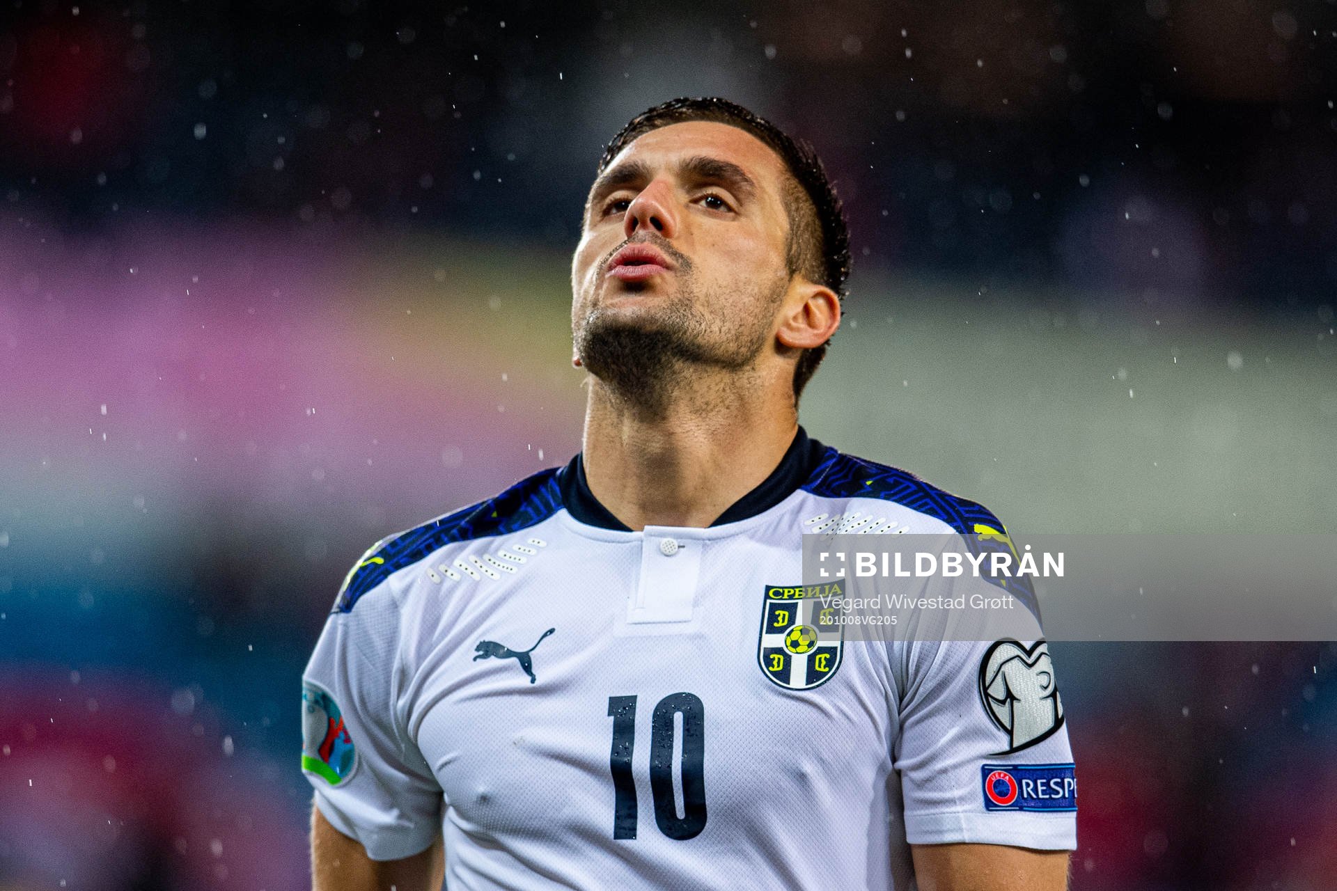Dusan Tadic of Serbia