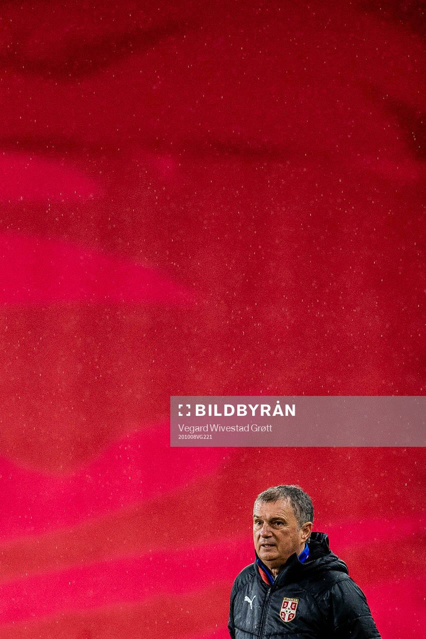 Ljubisa Tumbakovic, head coach of Serbia