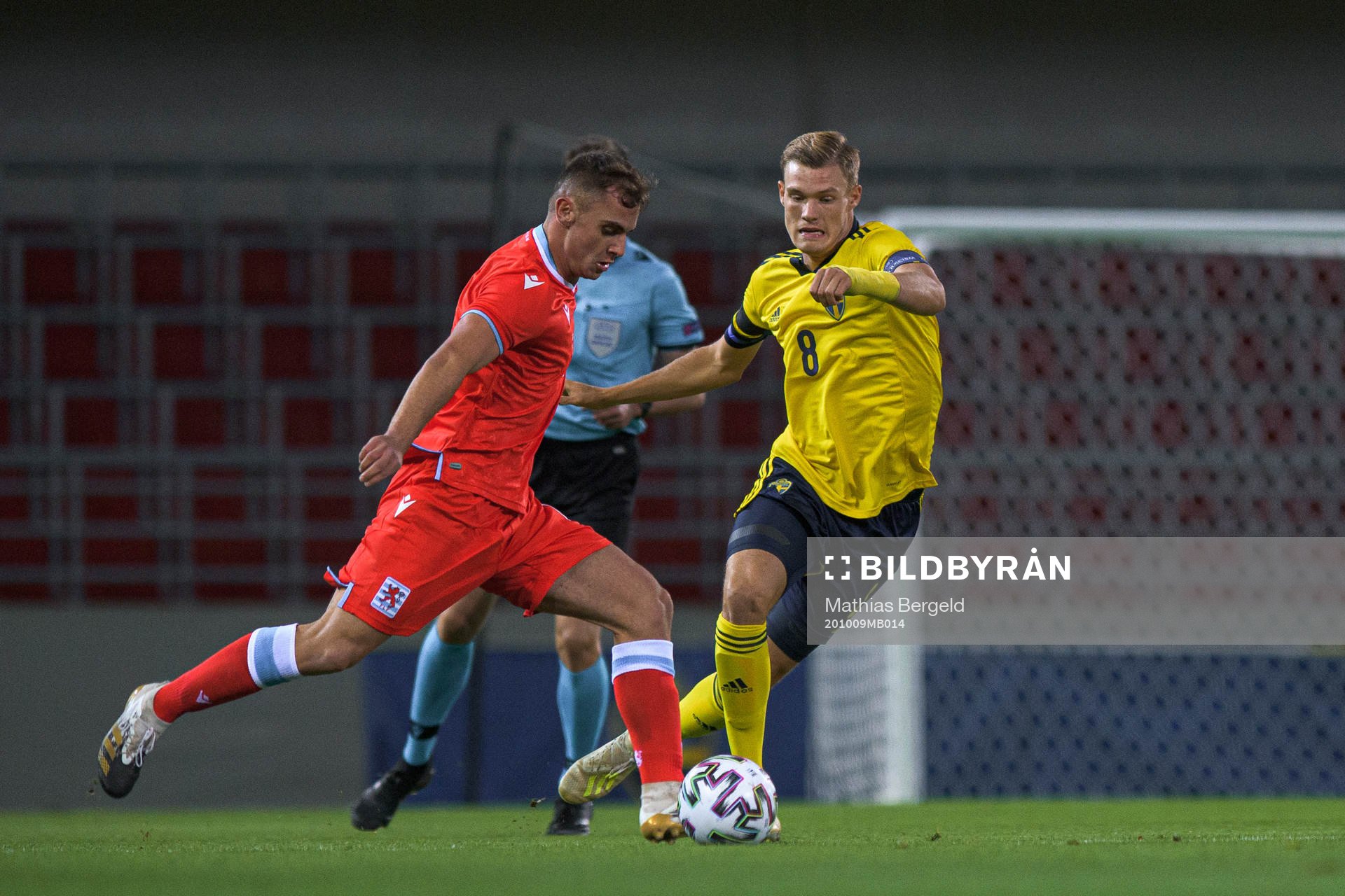 Irvin Latic of Luxembourg and Svante Ingelsson of Sweden