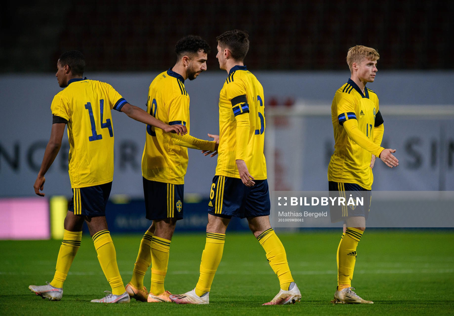 Paulos Abraham , Daleho Irandust , Armin Gigovic and Emil