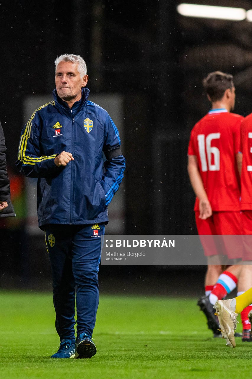 Claes Eriksson, head coach of Sweden