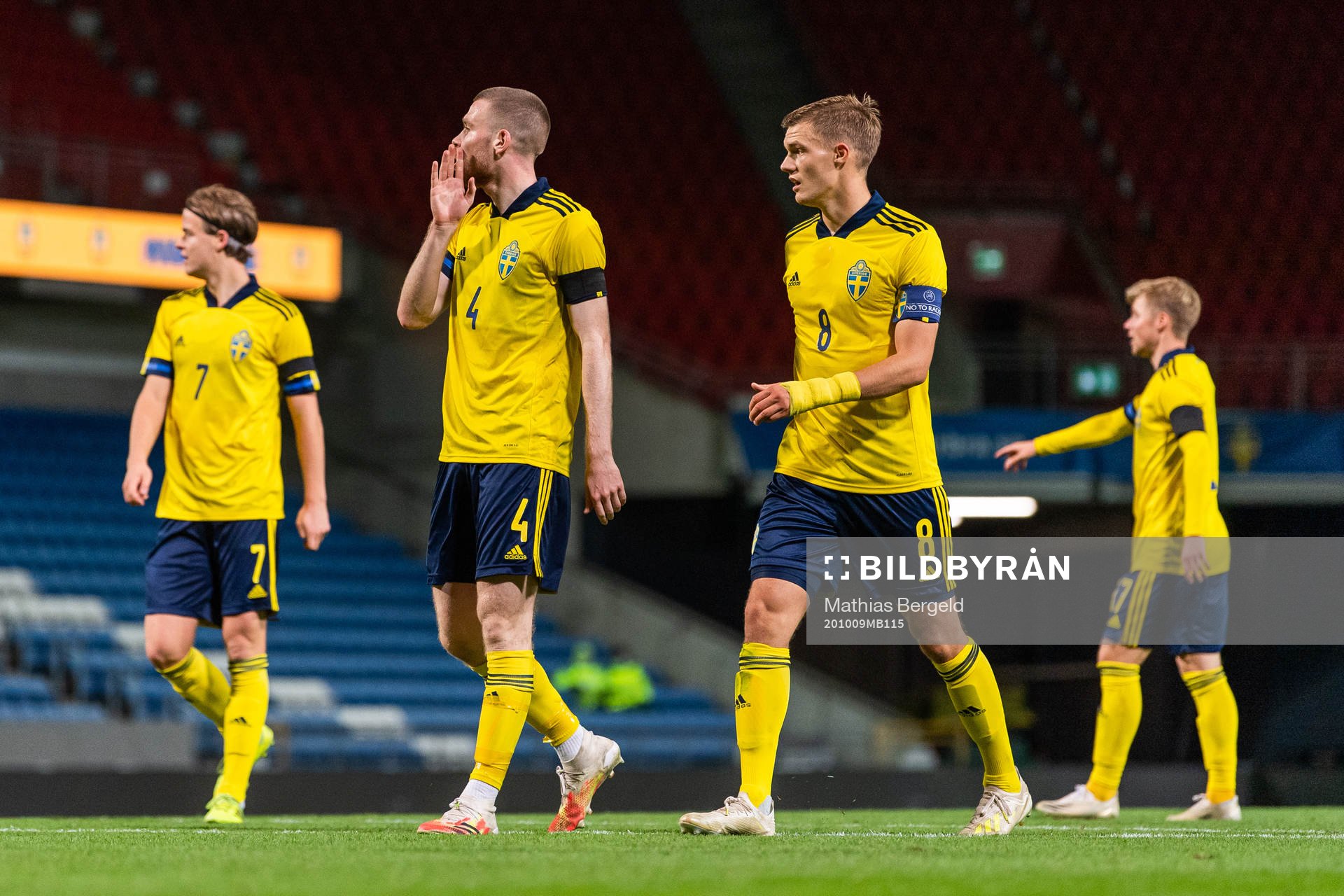 August Erlingmark, Thomas Isherwood and Svante Ingelsson of