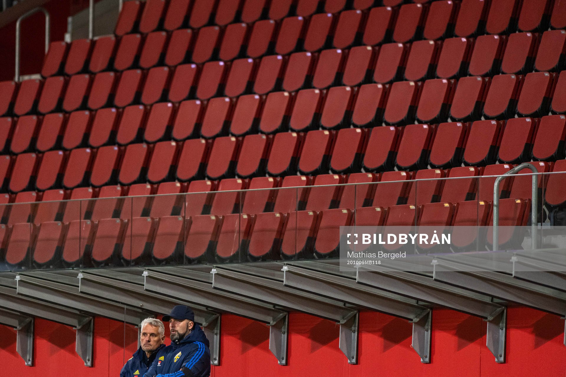 Claes Eriksson, head coach, and Peter Wennberg, assistant