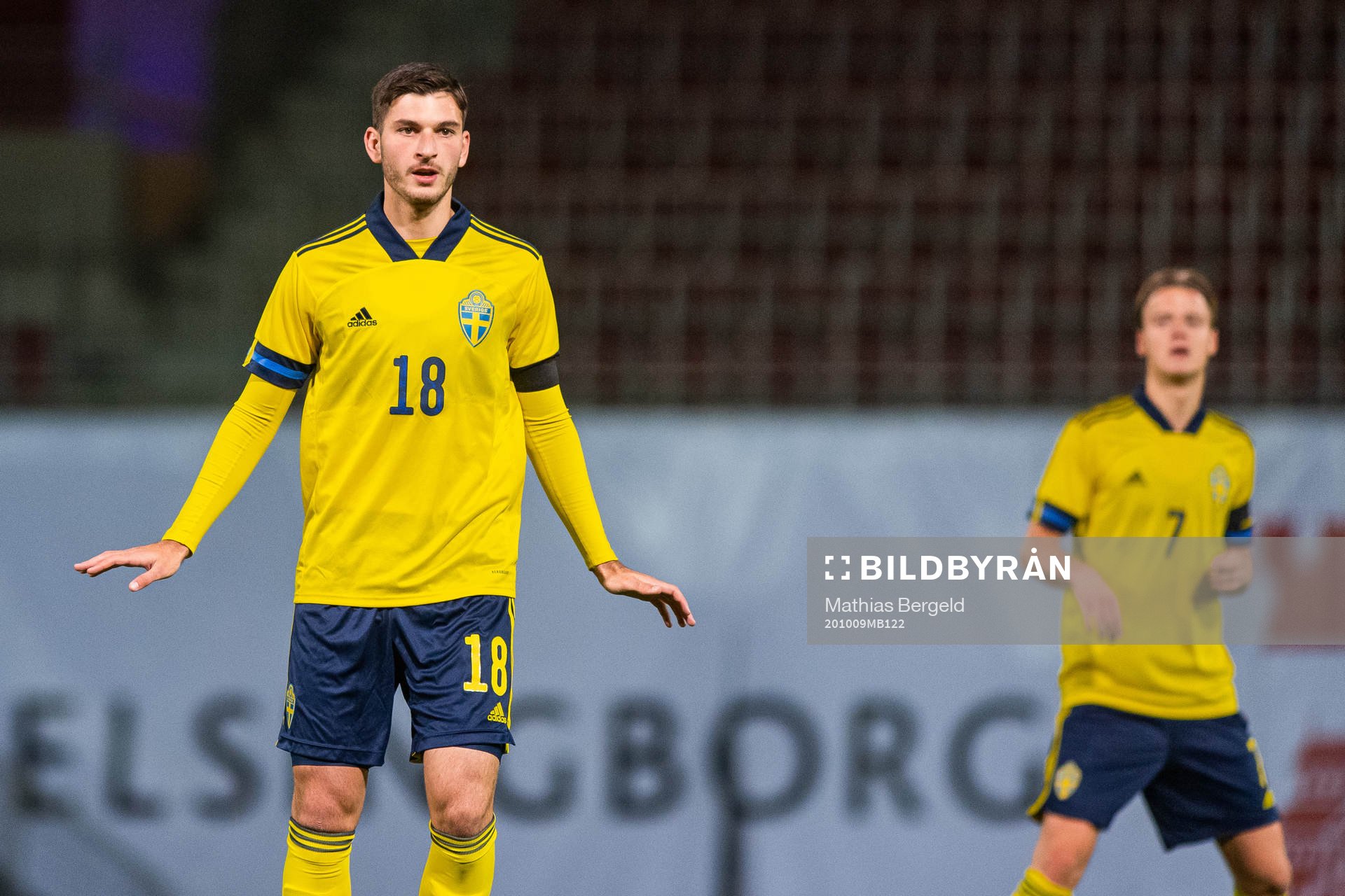 Besard Sabovic of Sweden