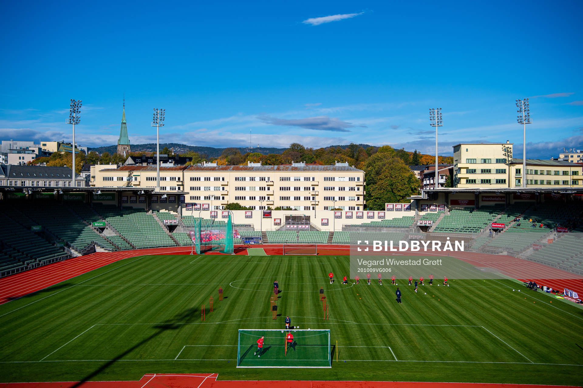 General view of Bislett Stadion
