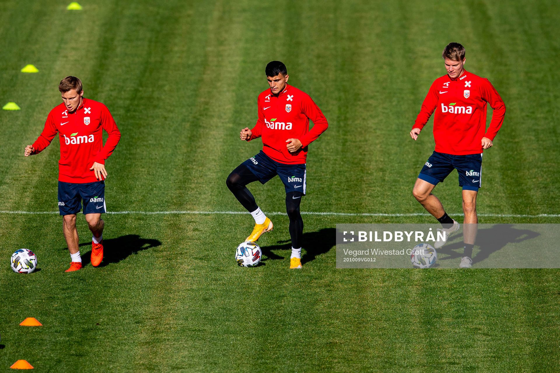 Jonas Svensson, Mohamed «Moi» Elyounoussi and Sigurd