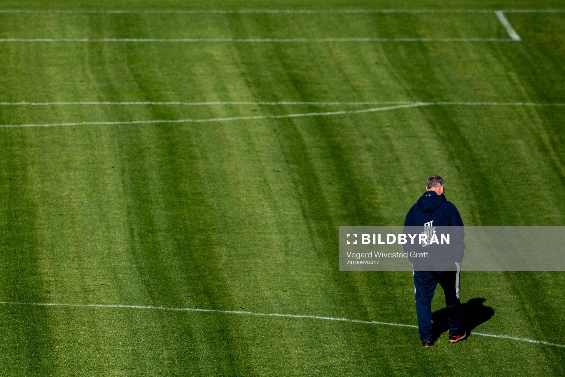Lars Lagerbäck, head coach of the Norwegian national