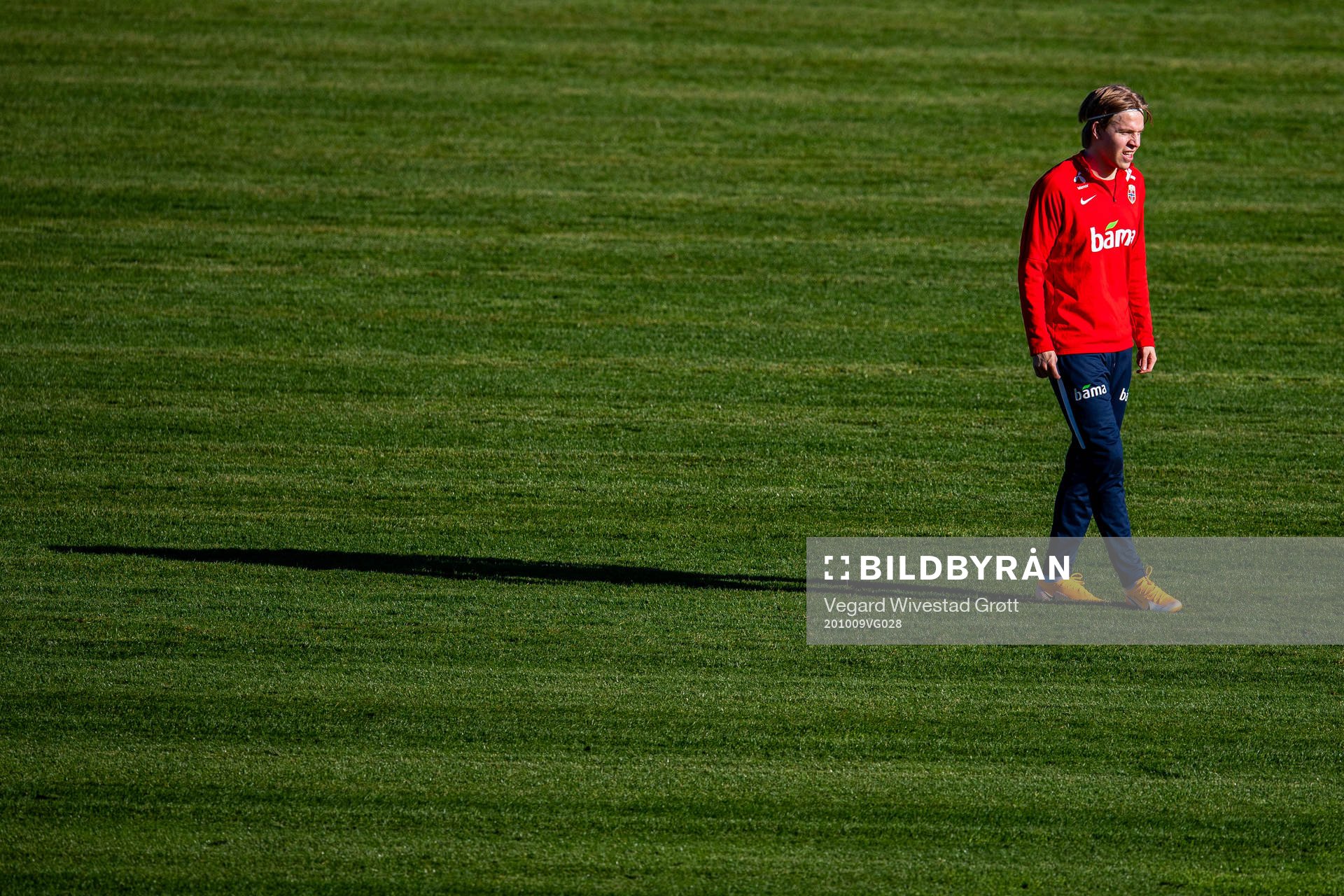Jens Petter Hauge of the Norwegian national football team