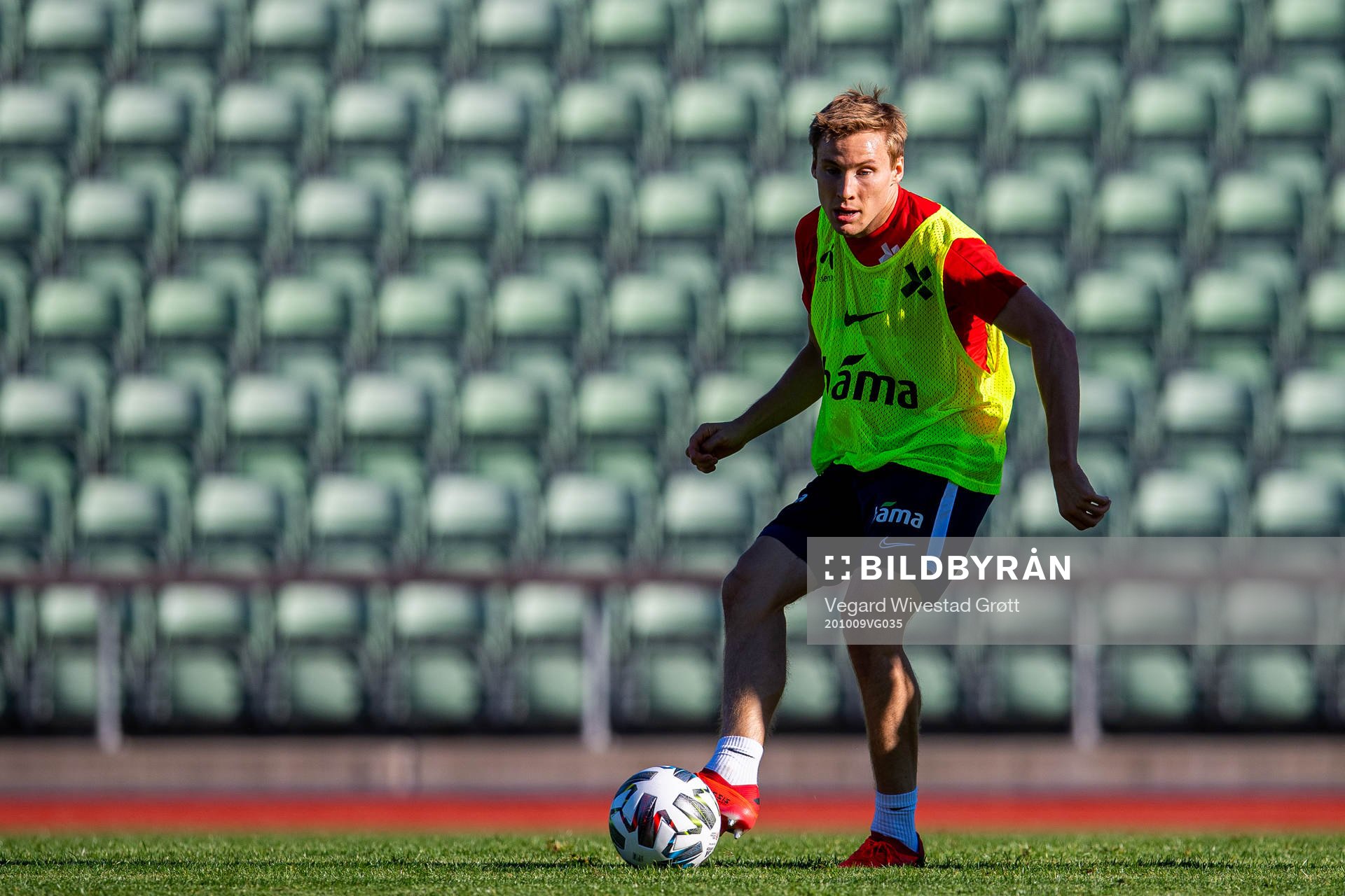 Jonas Svensson of the Norwegian national football team