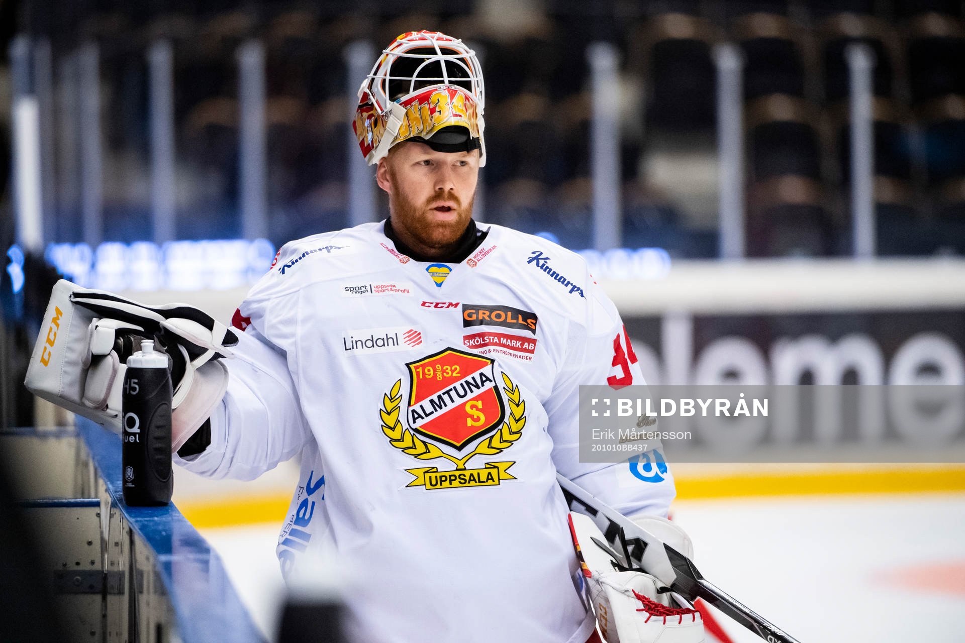 Almtunas målvakt Erik Hanses