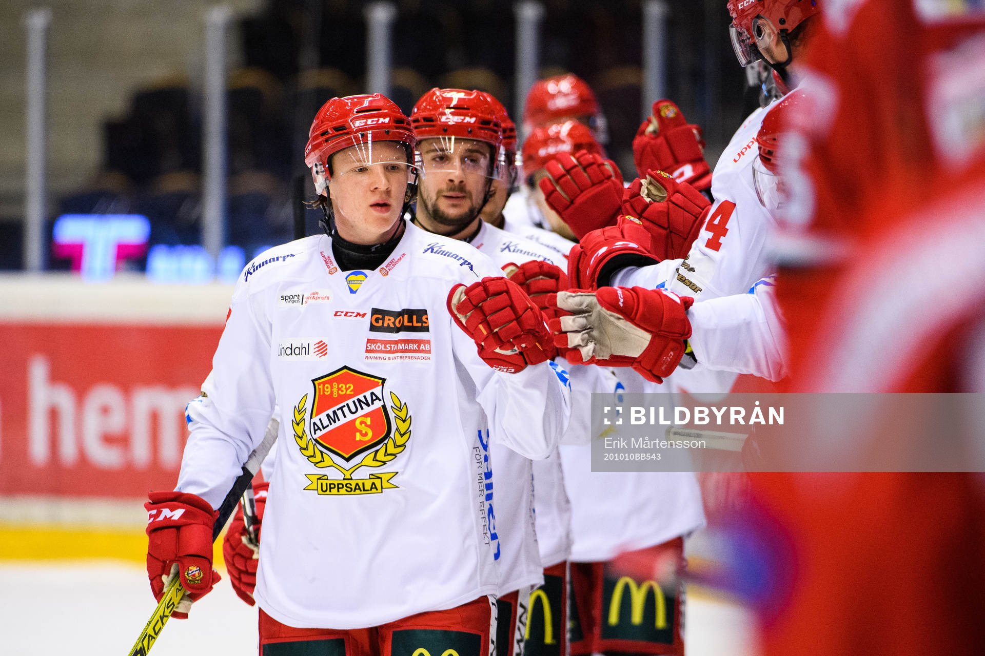 Almtunas Jesper Norbäck jublar