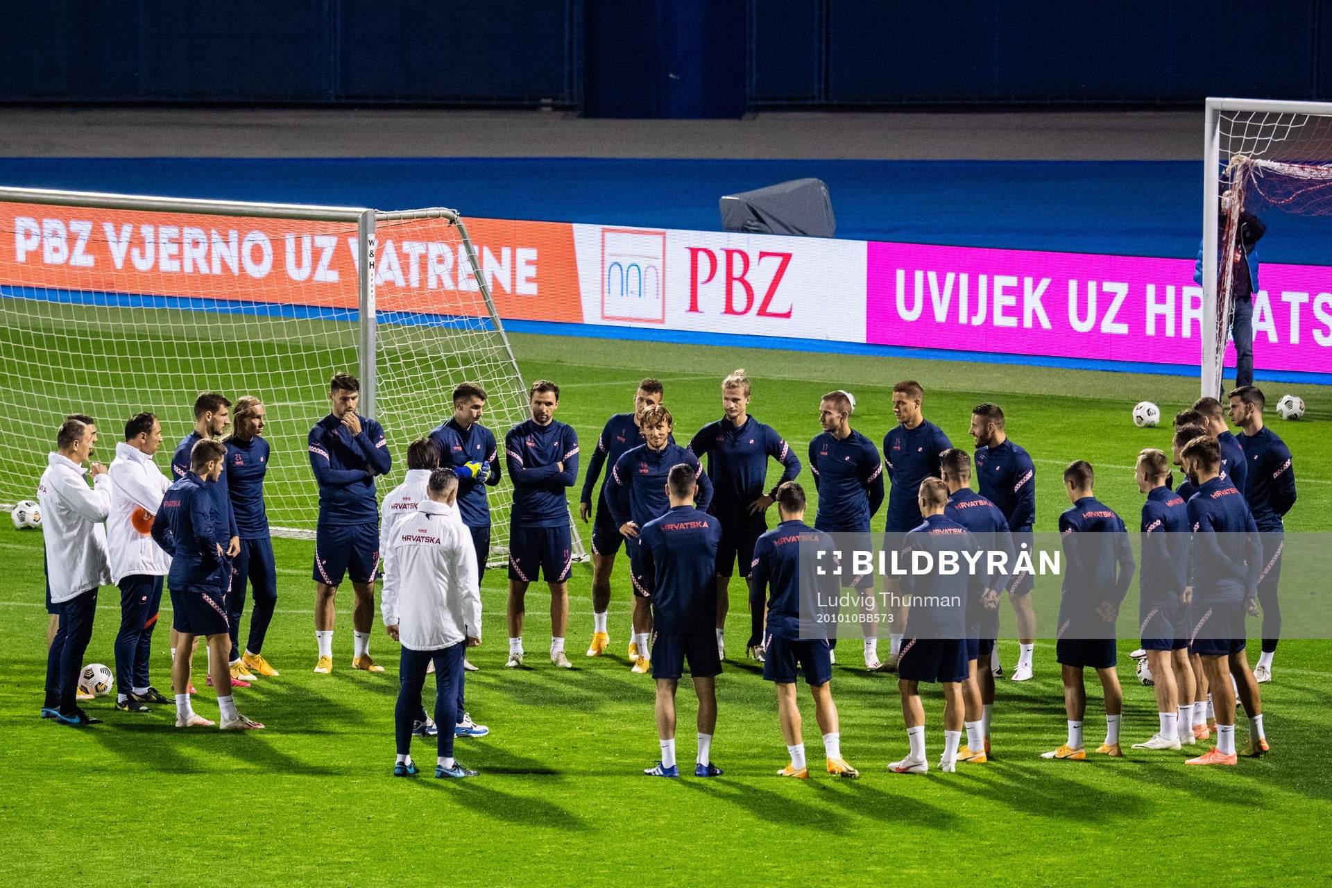 Players of the Croatian national football team