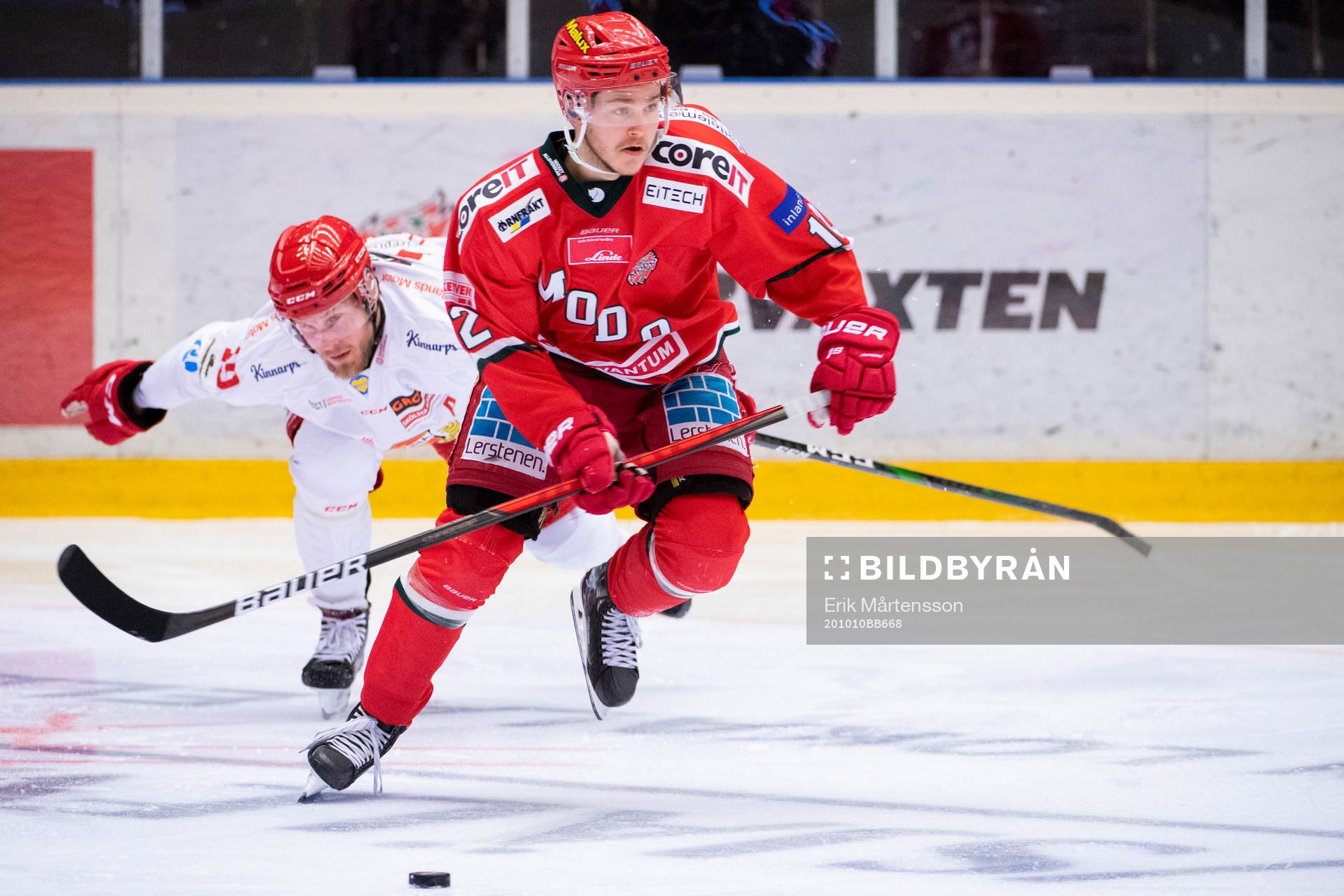 Almtunas Villiam Haag och Modos Jesper Lindgren
