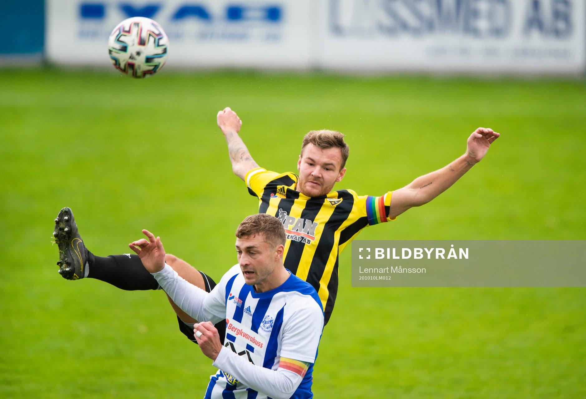 IFK Hässleholms William Andersson i matchen mellan IFK