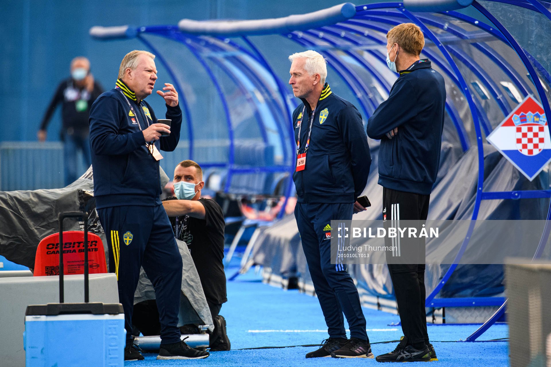 Håkan Sjöstrand, general secretary, and Karl-Erik
