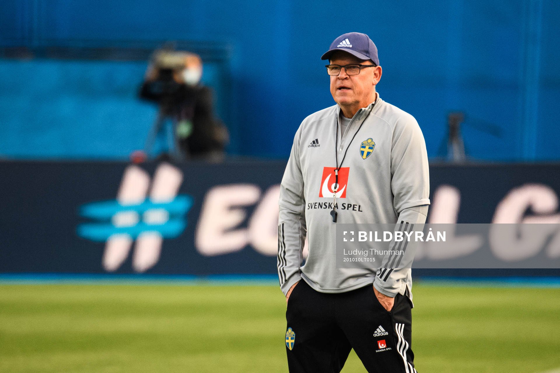 Head coach Janne Andersson of the Swedish national football