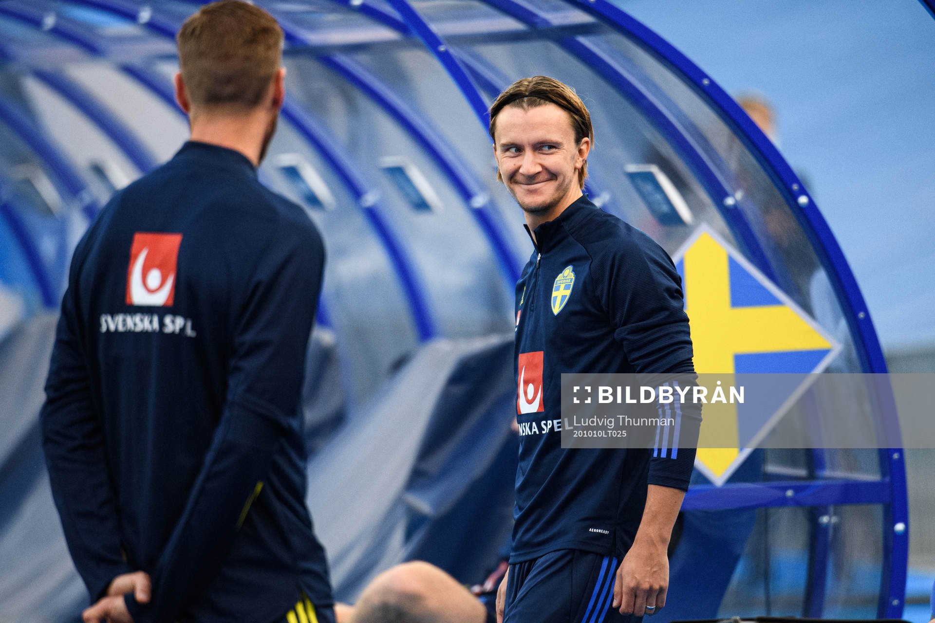 Kristoffer Olsson of the Swedish national football team