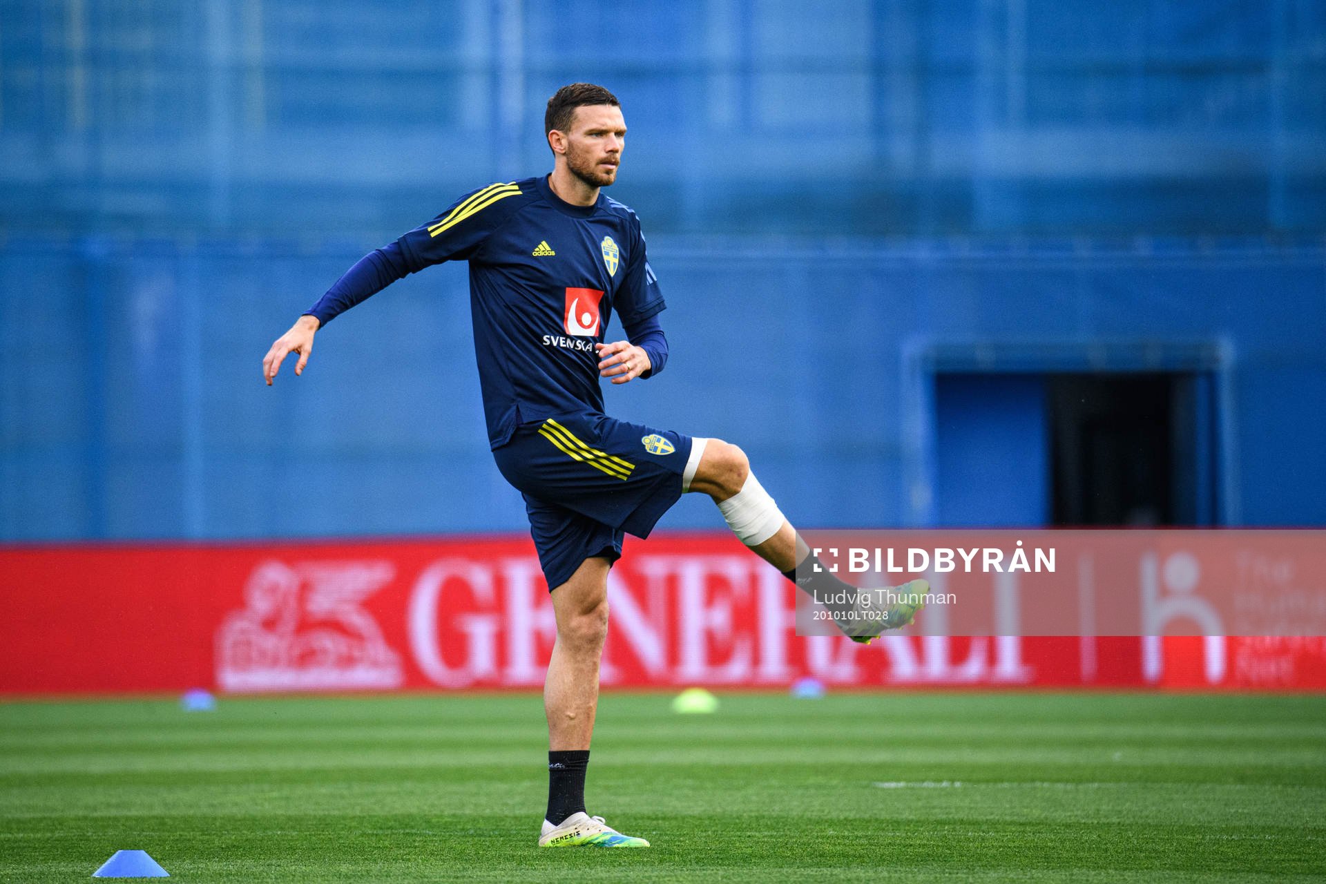 Marcus Berg of the Swedish national football team