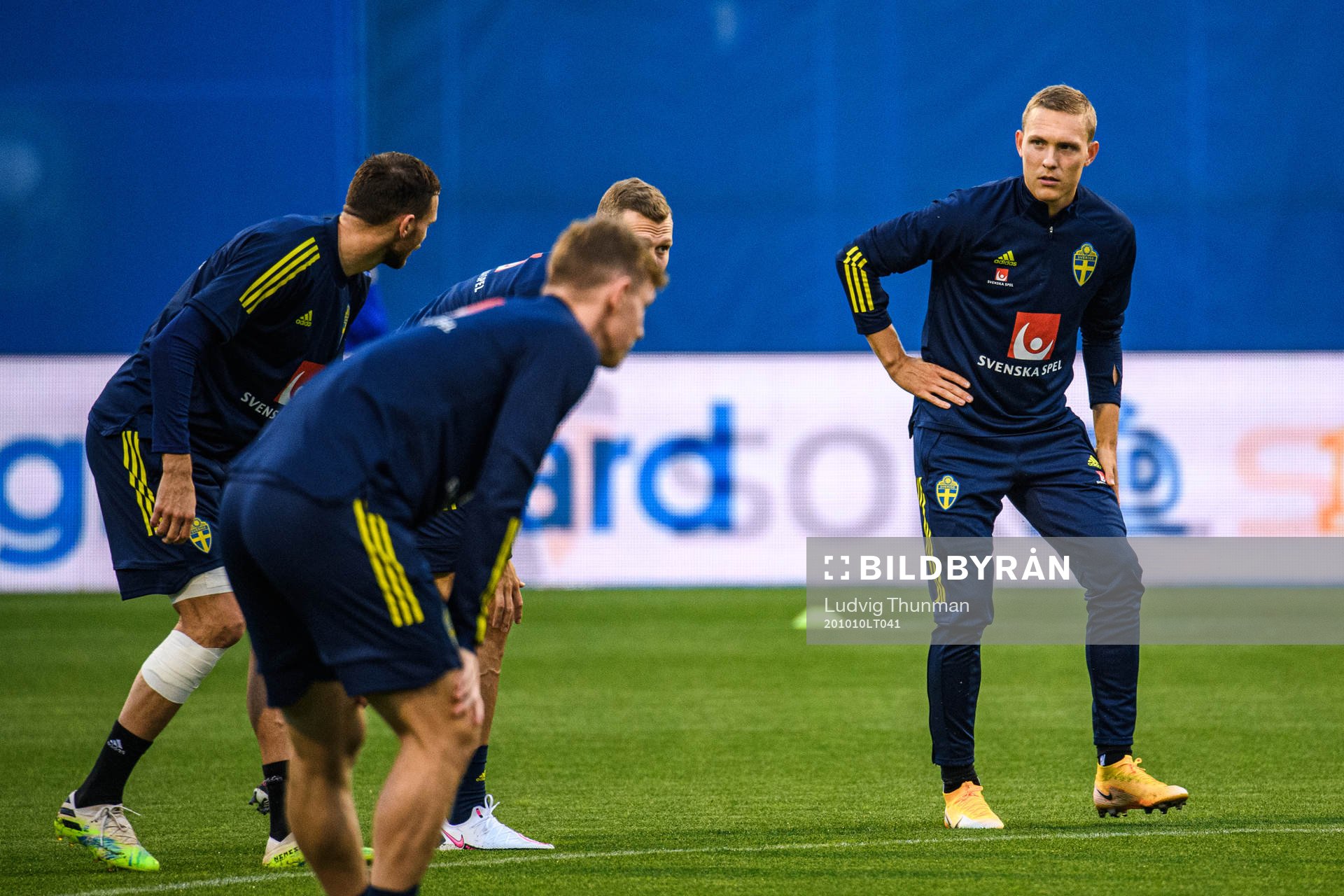Ludwig Augustinsson of the Swedish national football team