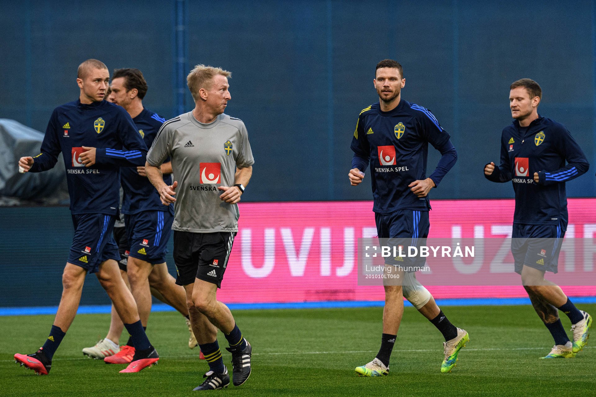 Marcus Berg of the Swedish national football team