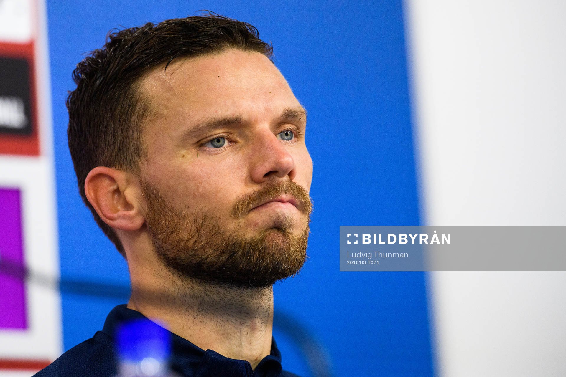Marcus Berg of the Swedish national football team