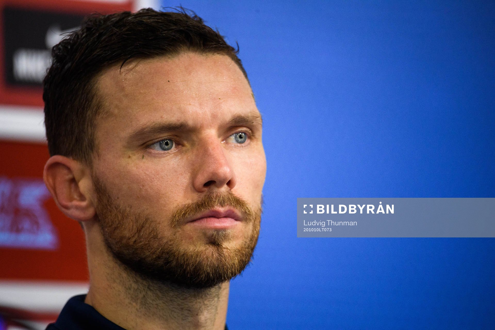 Marcus Berg of the Swedish national football team
