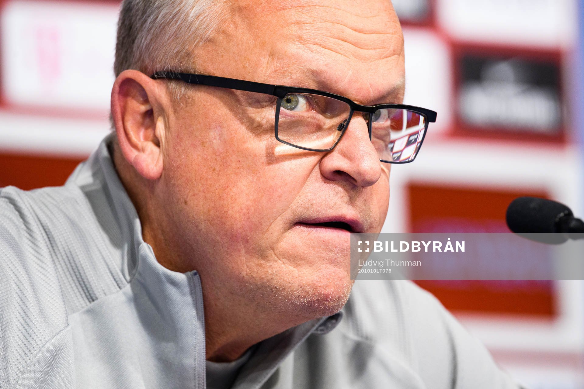 Head coach Janne Andersson of the Swedish national football